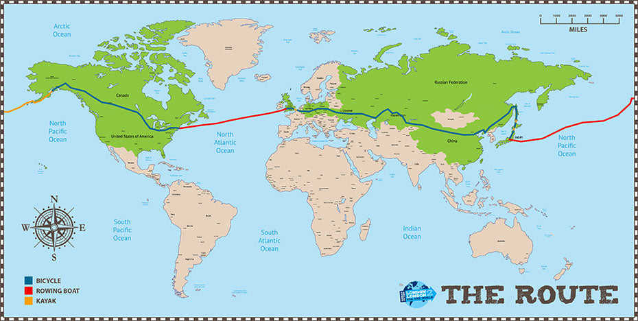 Sarah Outen: From London to London, via the world