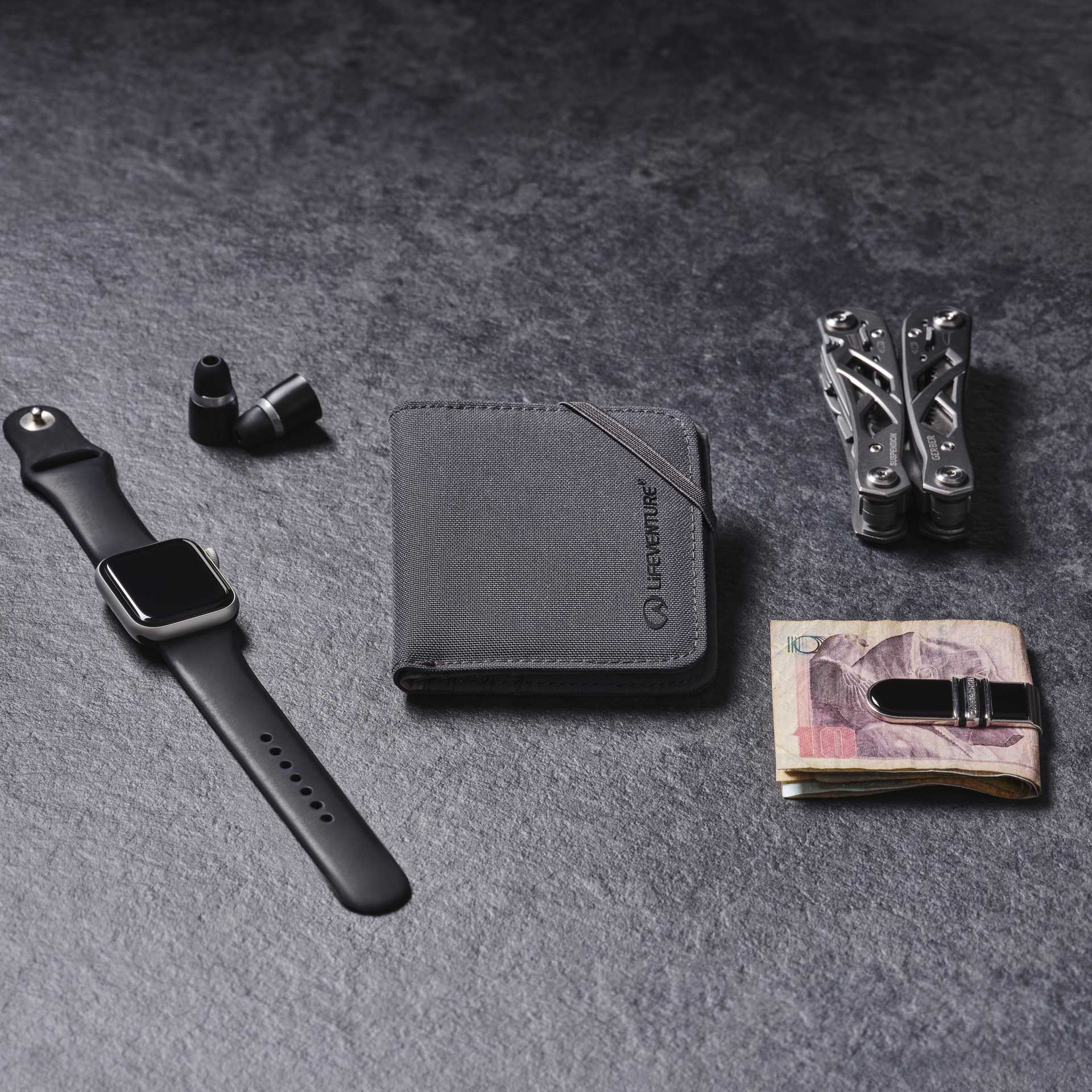 RFiD Compact Wallet (Grey)