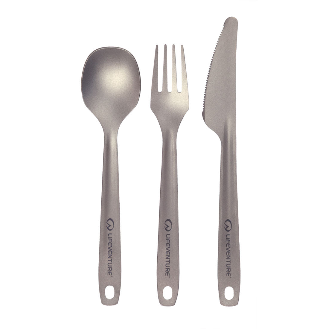 Valtcan Titanium Cutlery with Polished Head 4pc Set