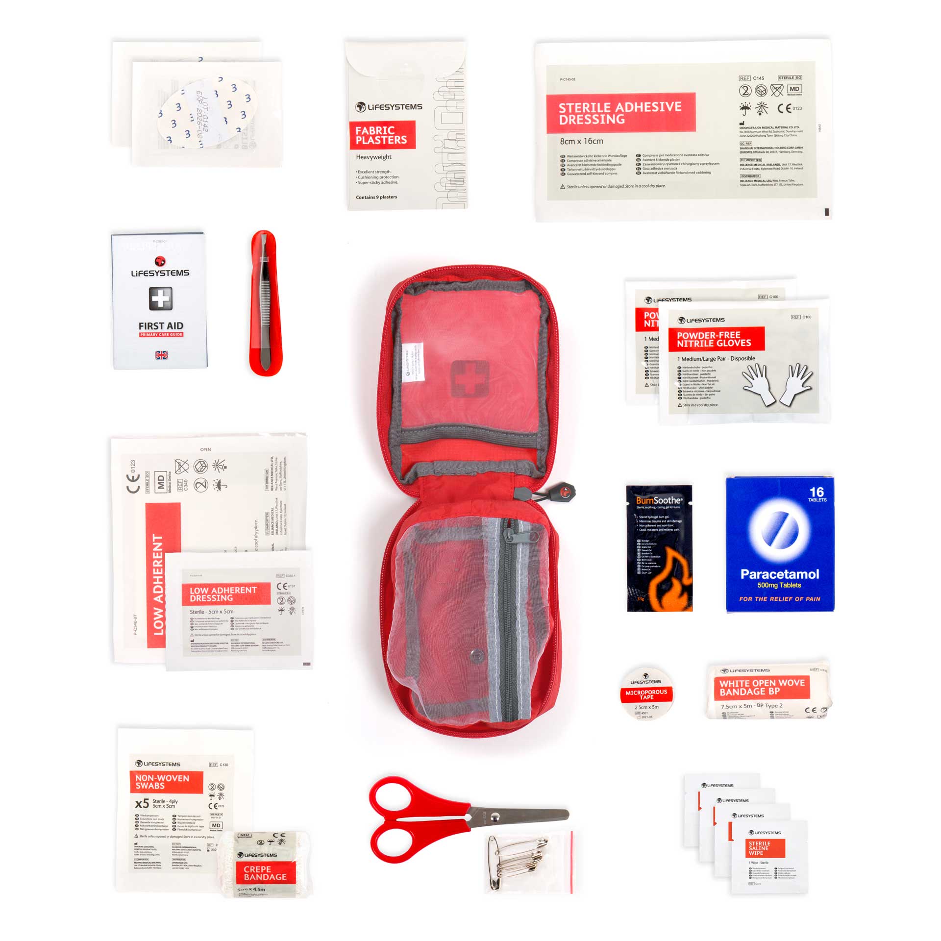 Trek First Aid Kit - variant[Red]