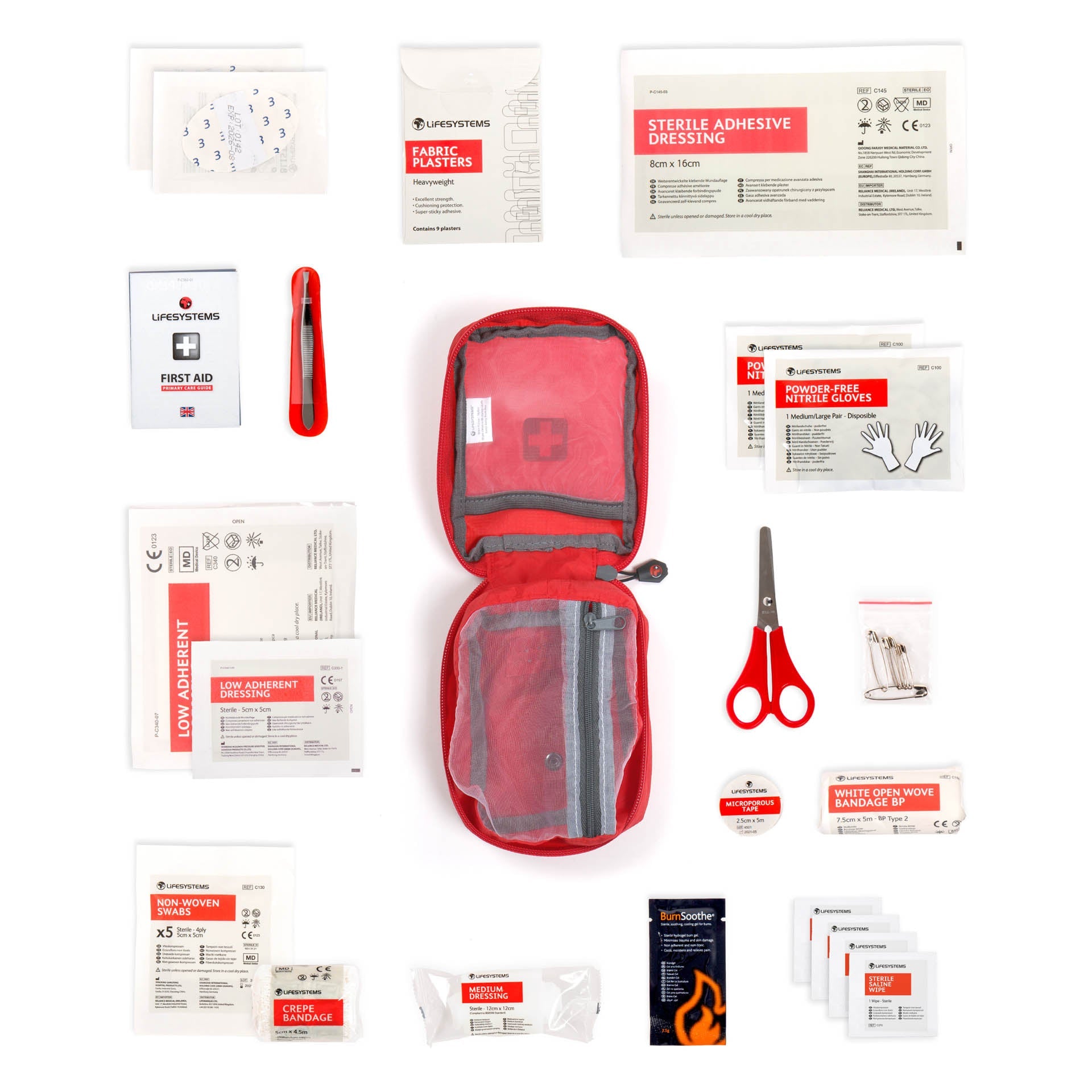 Trek First Aid Kit - variant[Red]