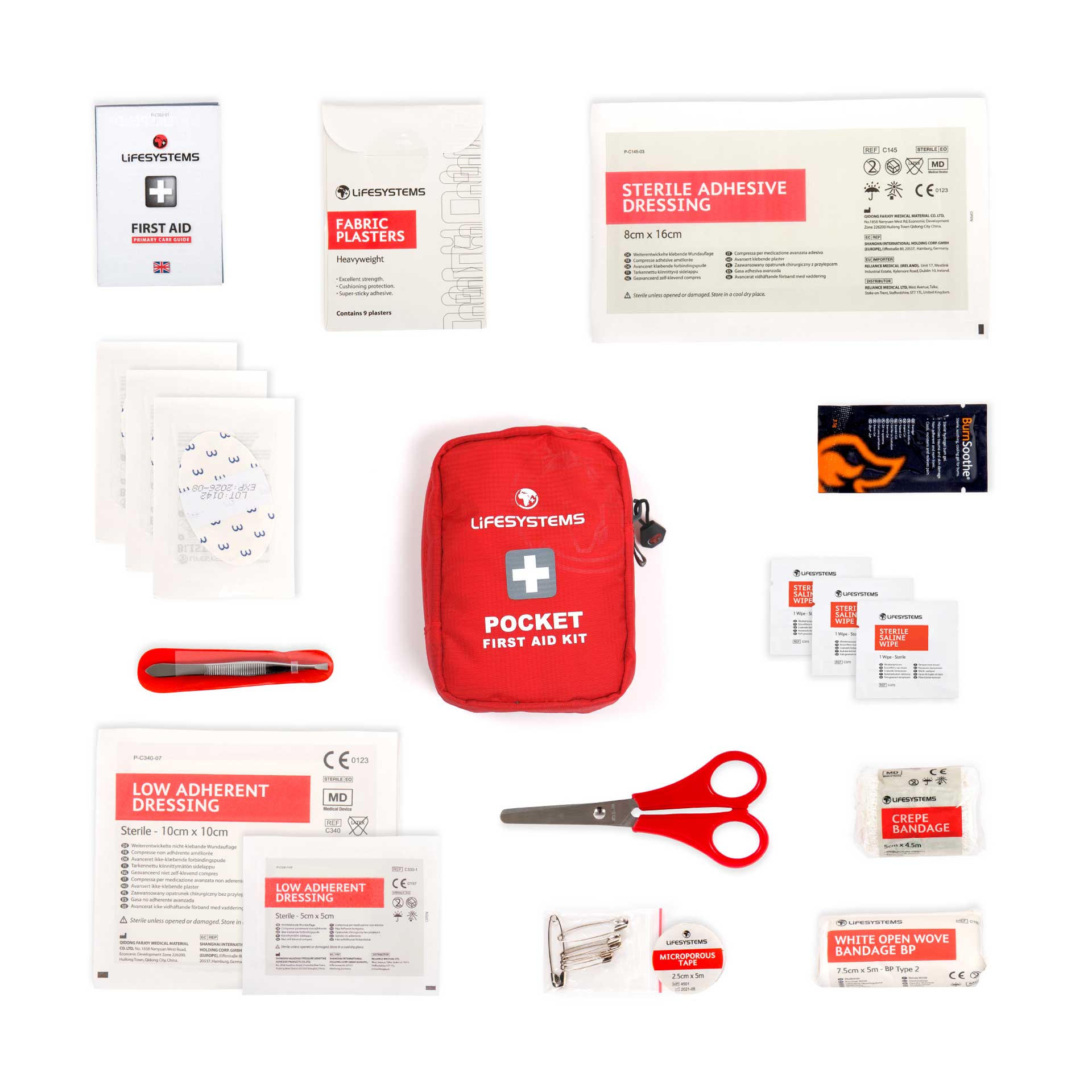 Pocket First Aid Kit (UK Kit)