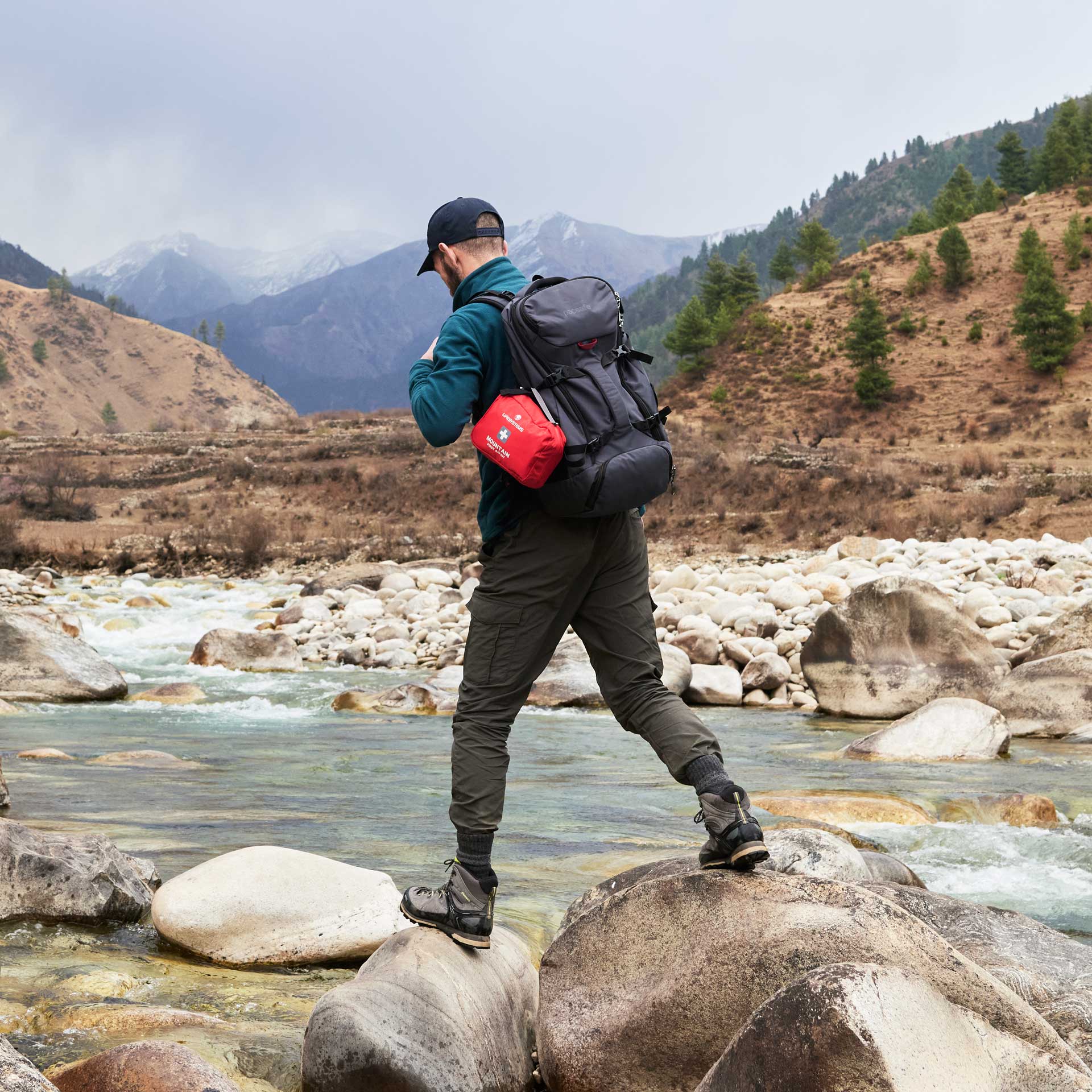 Mountain First Aid Kit - variant[Red]