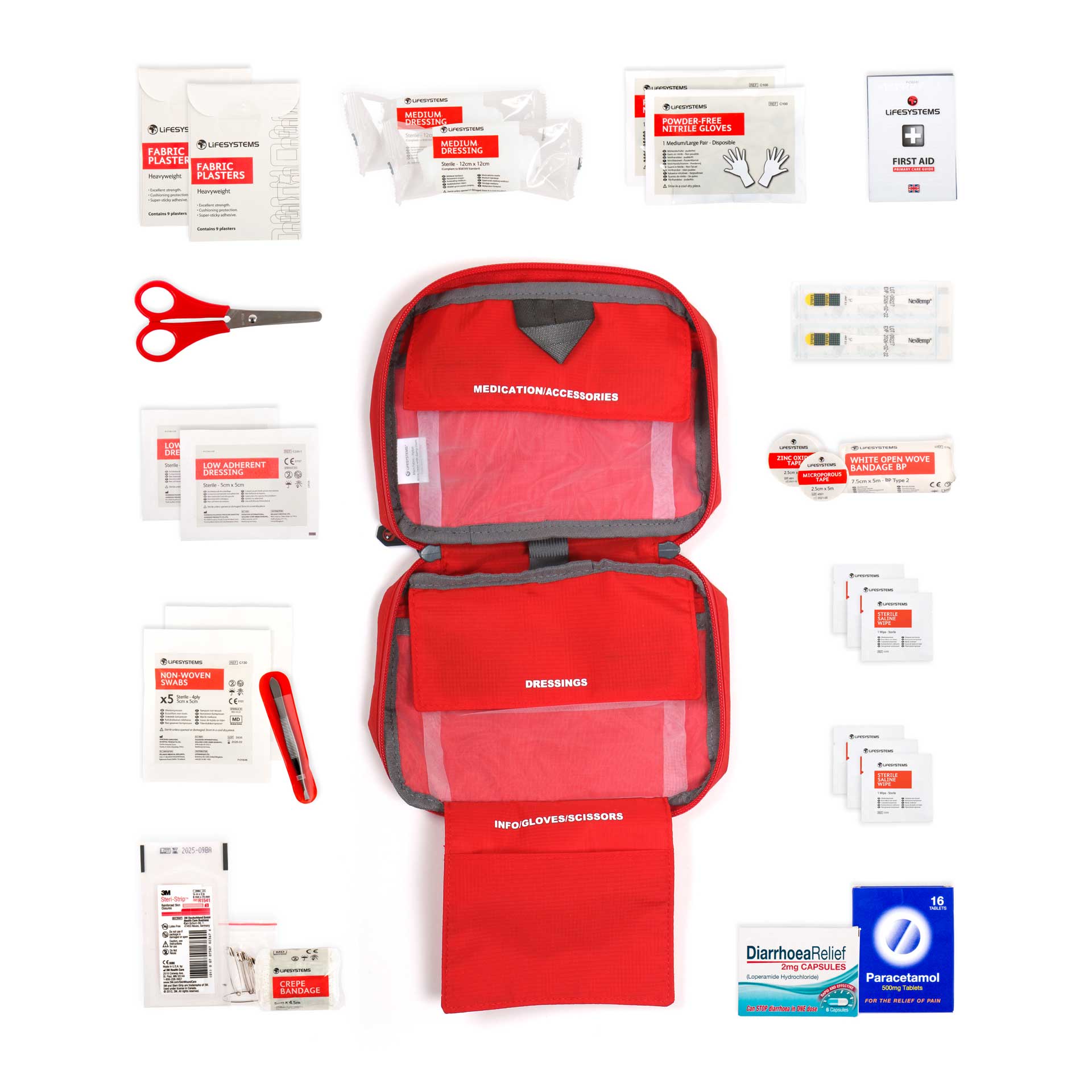 Traveller First Aid Kit (UK Kit)