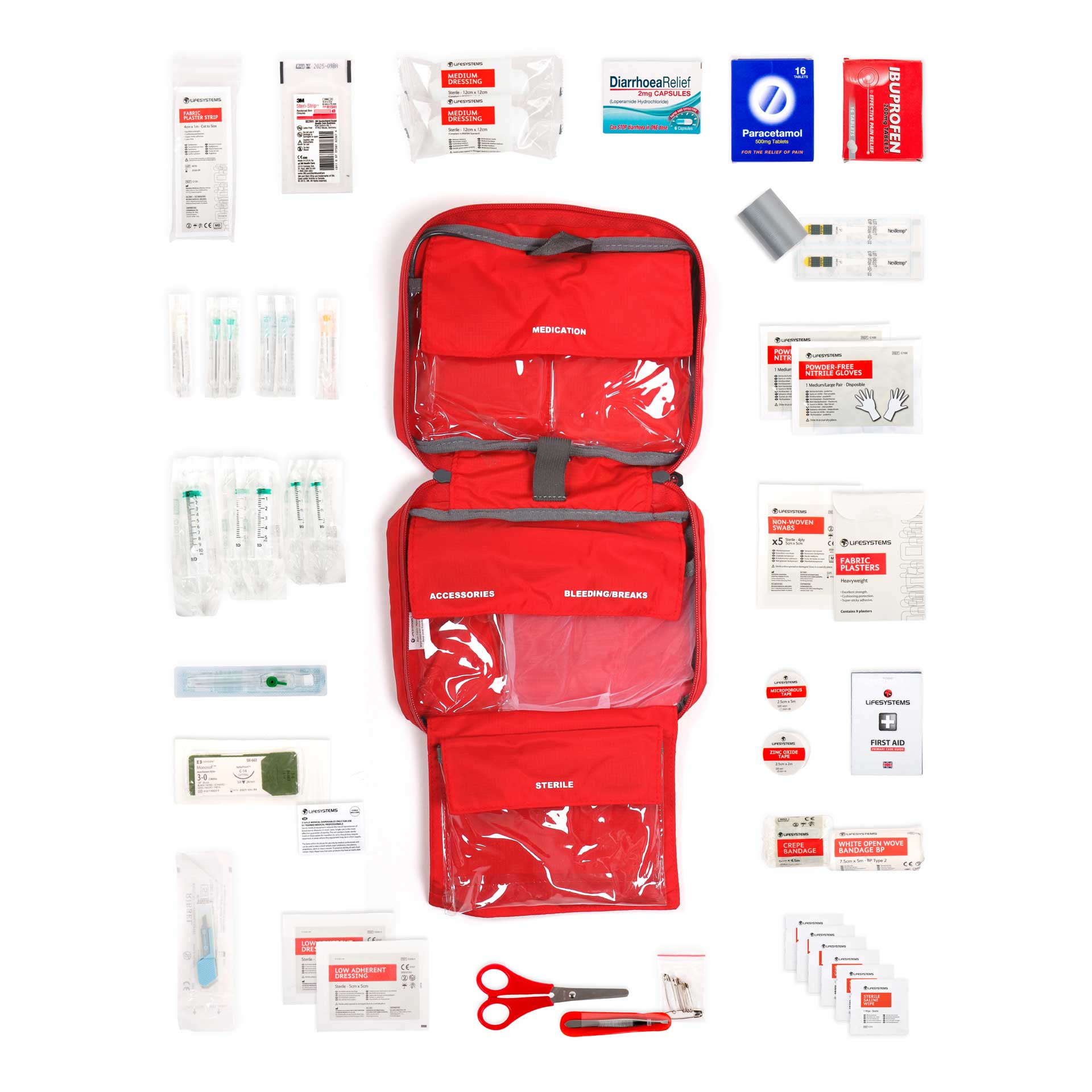 Solo Traveller First Aid Kit (UK Kit)