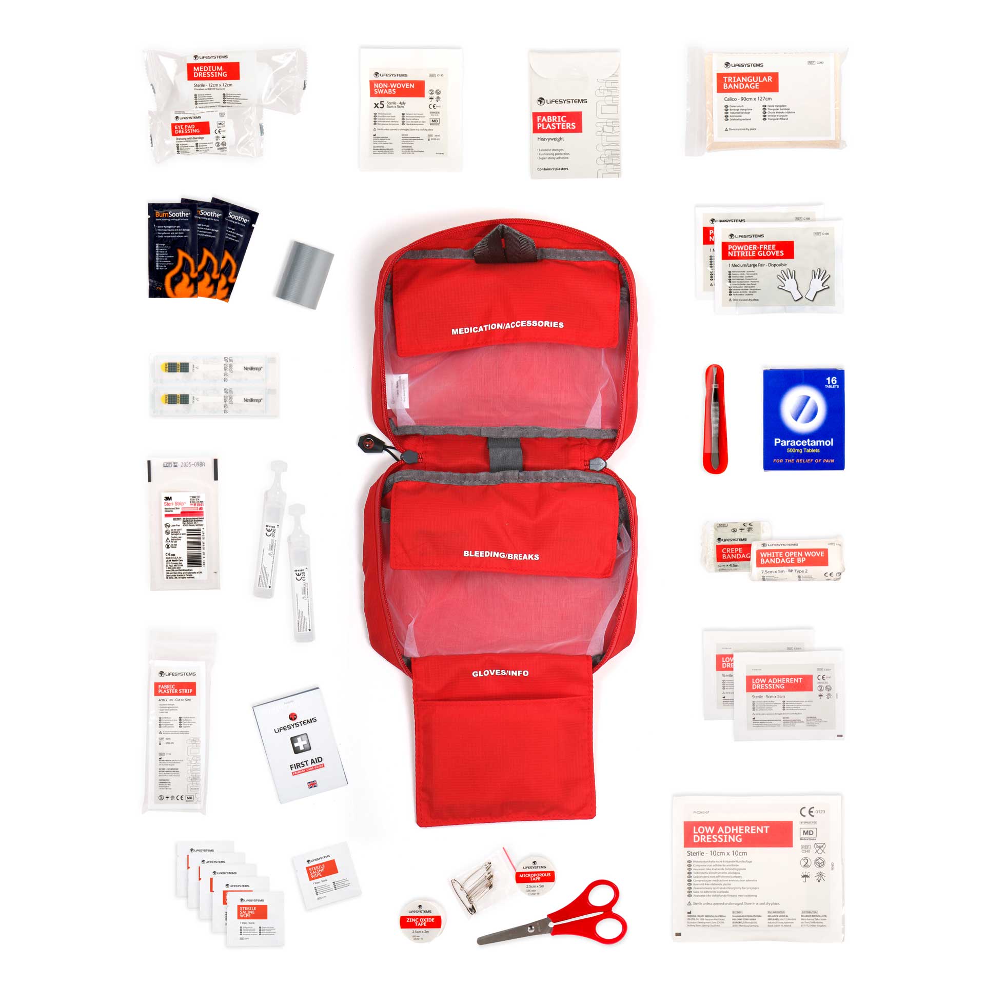 Camping First Aid Kit (UK Kit)