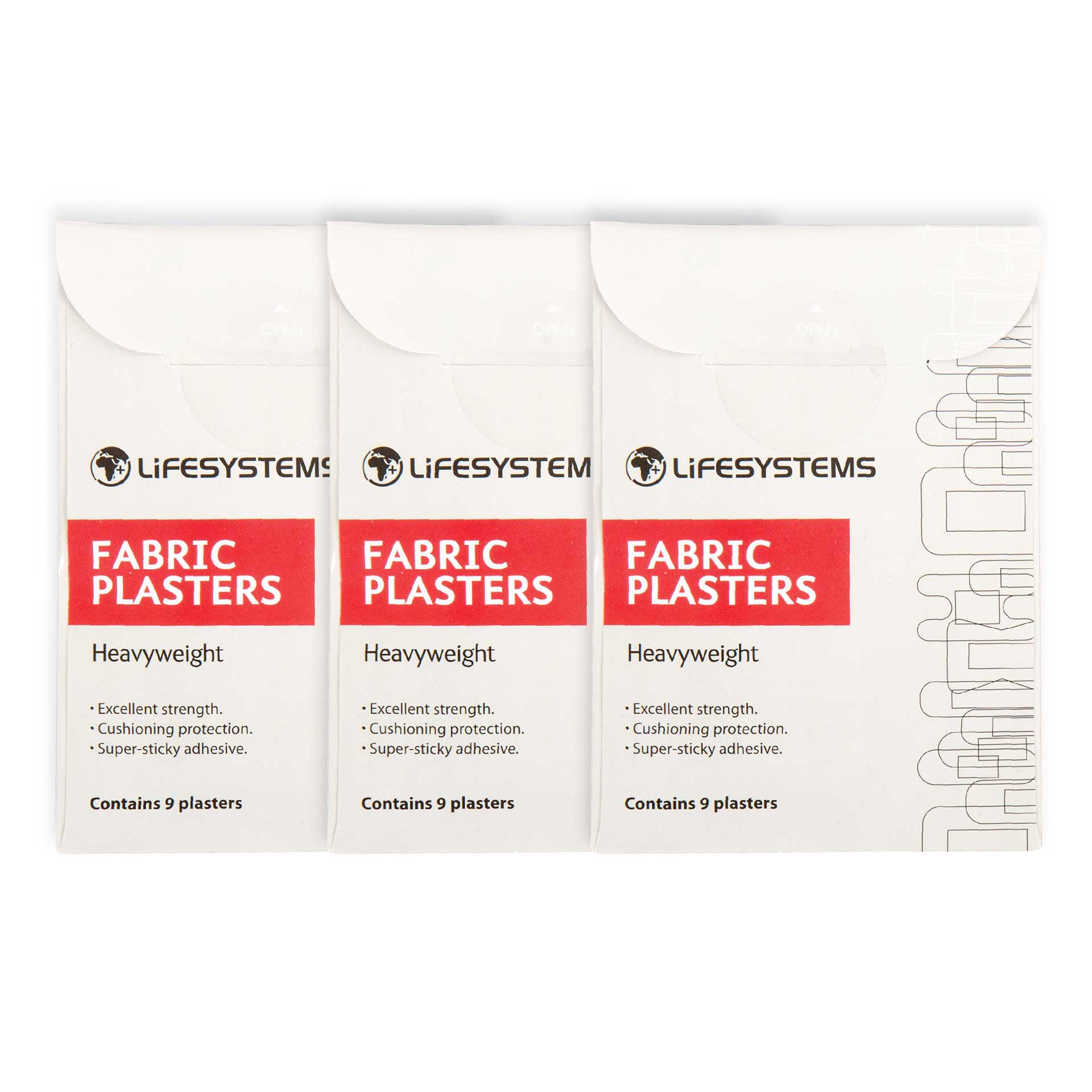 Assorted Plaster Pack | First Aid Kit Refills | Lifeventure