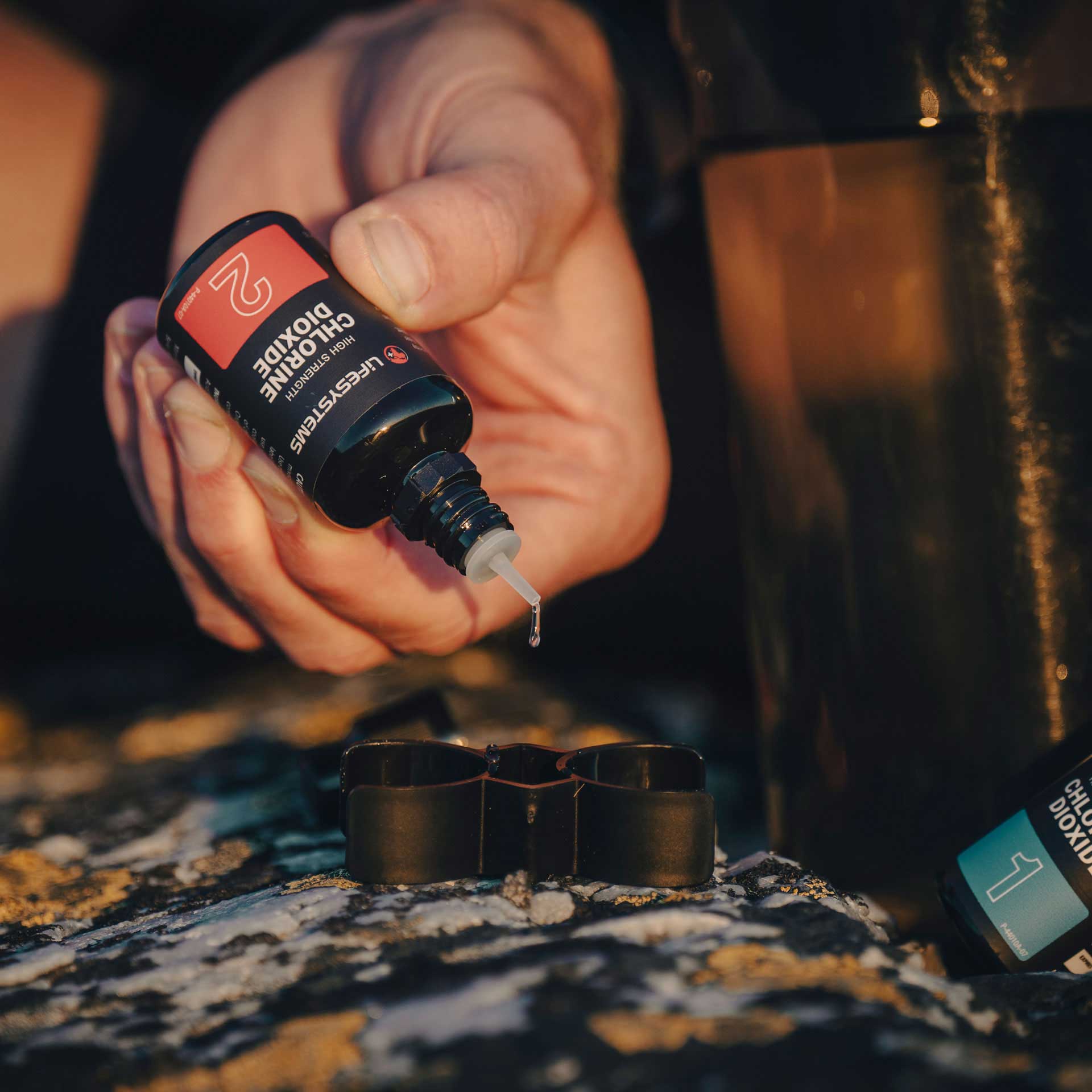 Chlorine Dioxide Water Purification Drops