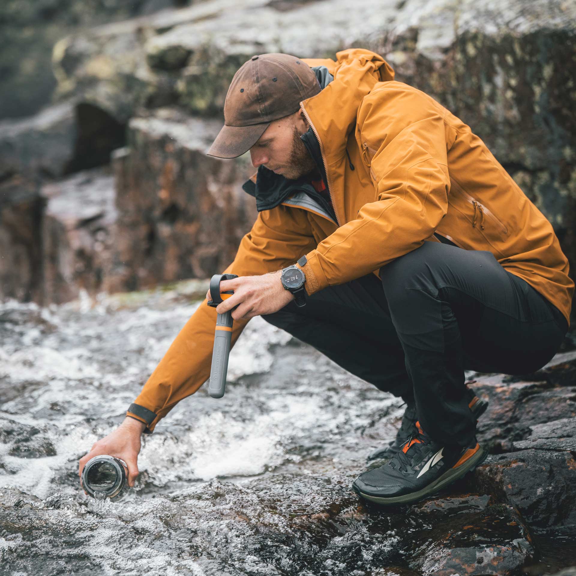 Water Filter+ Purifier Bottle