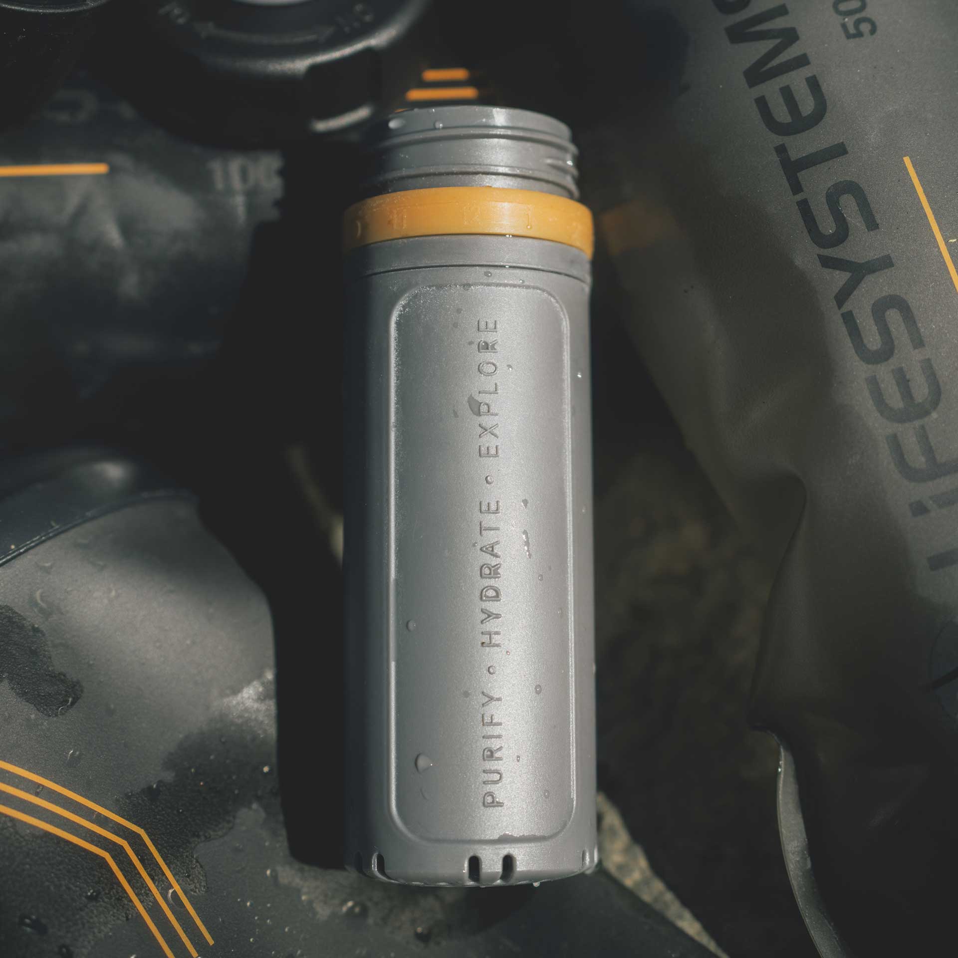Water Filter Purifier Soft Flask - variant[500ml]