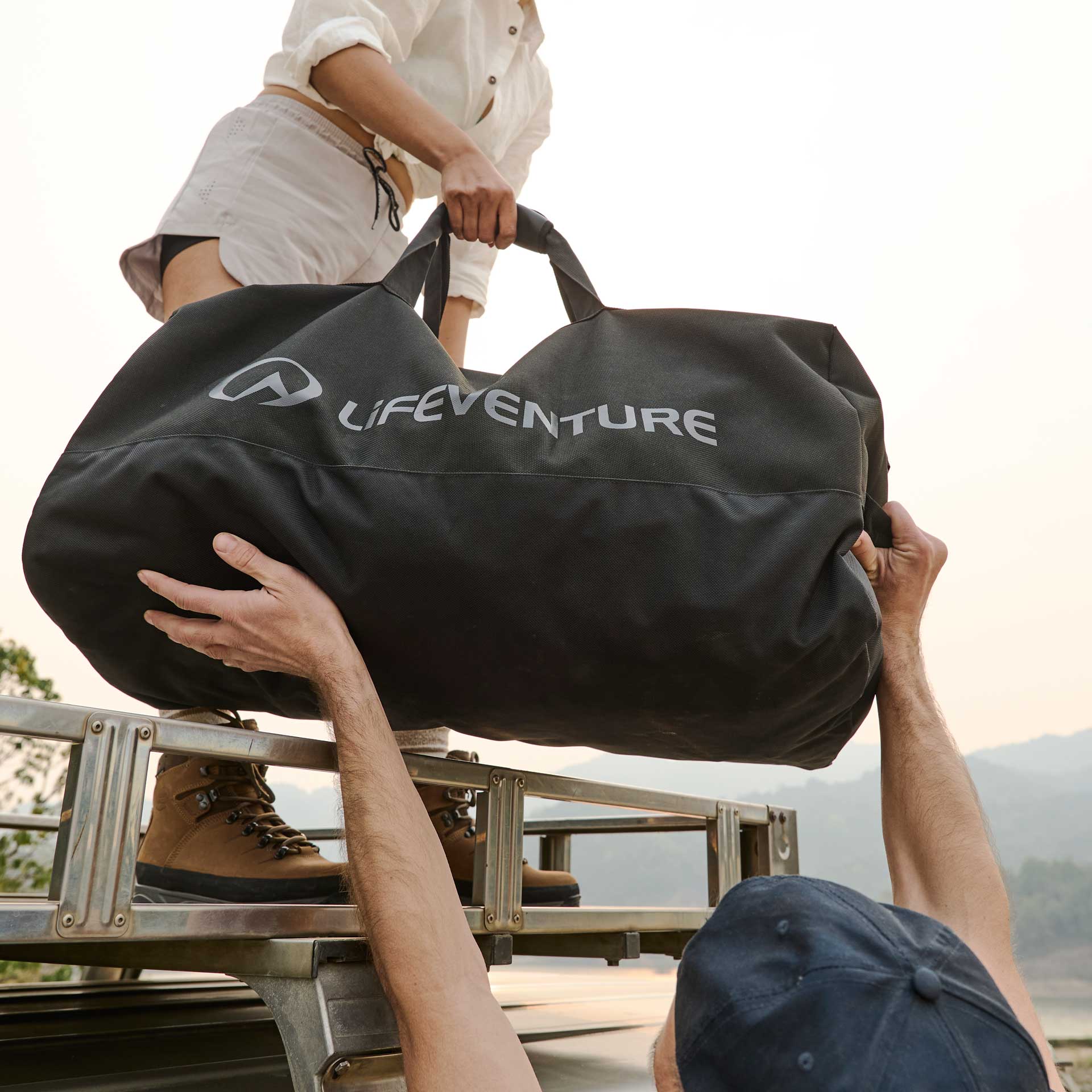 branded duffel bags for traveling 100l foldable eddie Expedition Duffle Bag | 100 Litre Duffle Bag