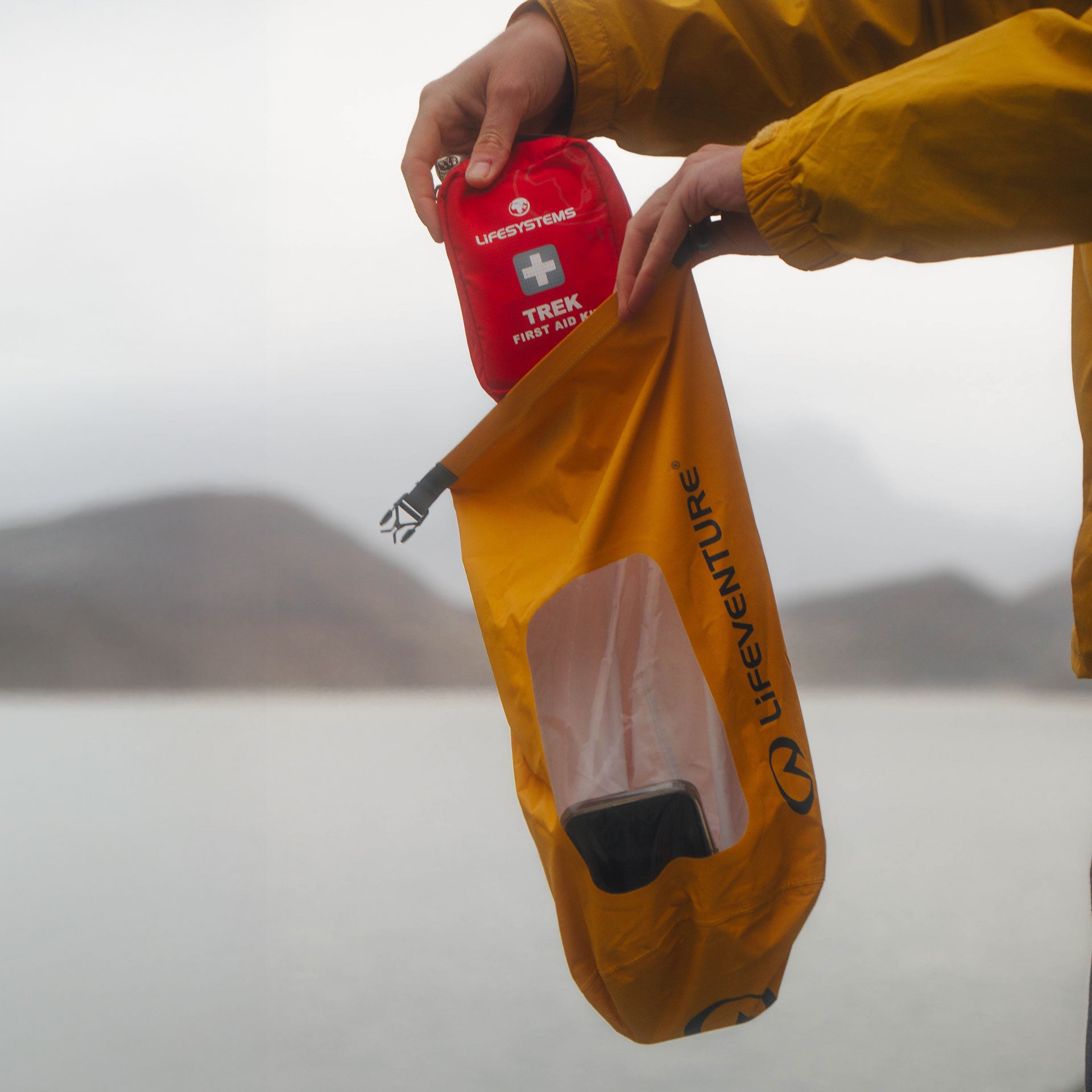 Stormlight Dry Bag - variant[Yellow/Rust/Olive,5L 10L 25L TPU Window Multipack]