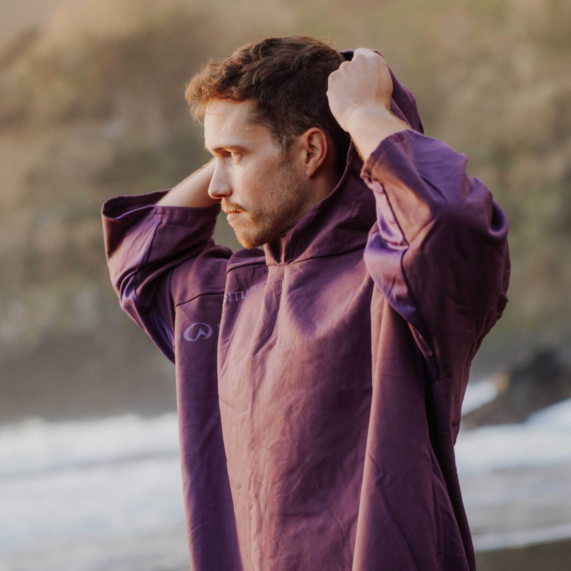 Lightweight Changing Robe - variant[Purple]