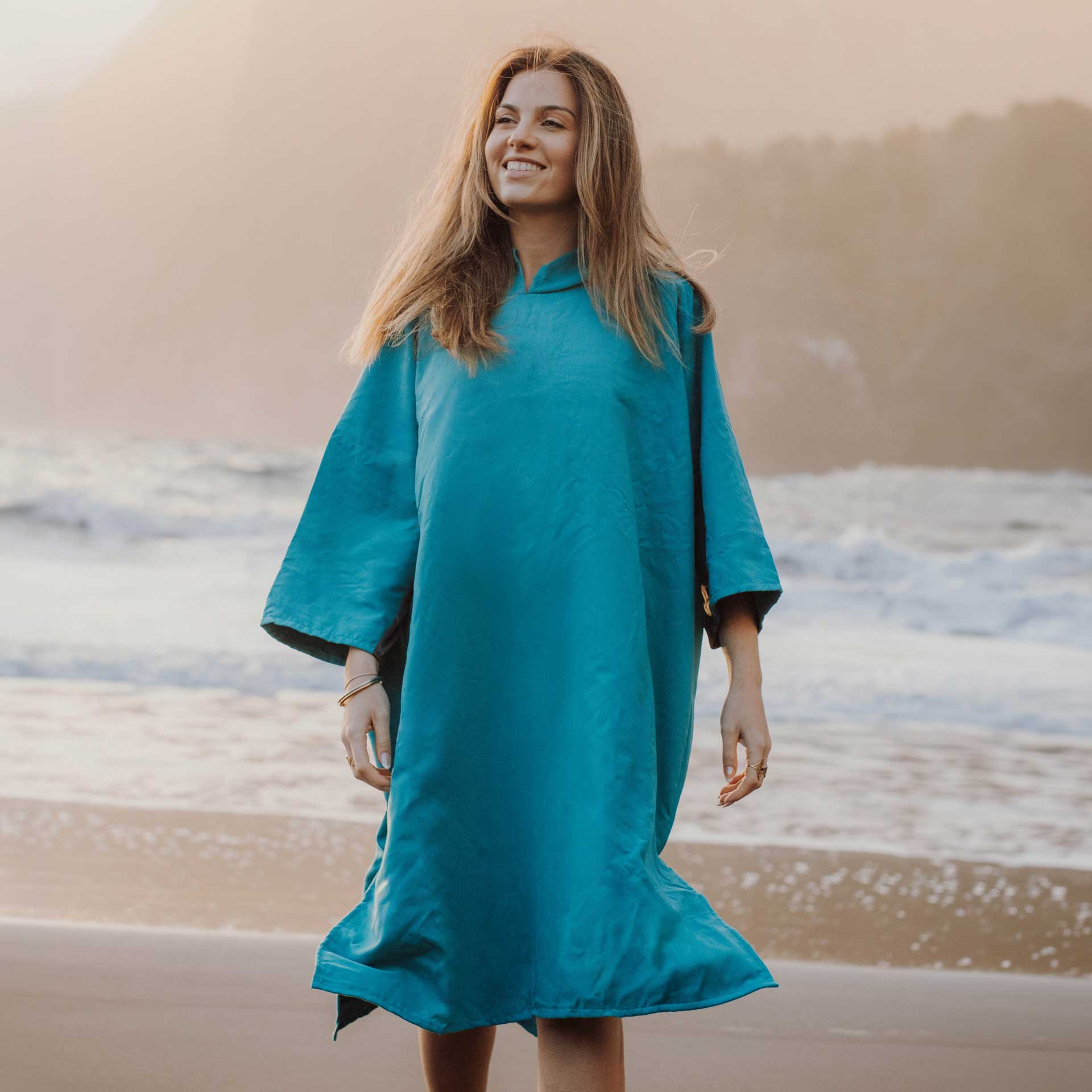 Lightweight Changing Robe - variant[Teal]