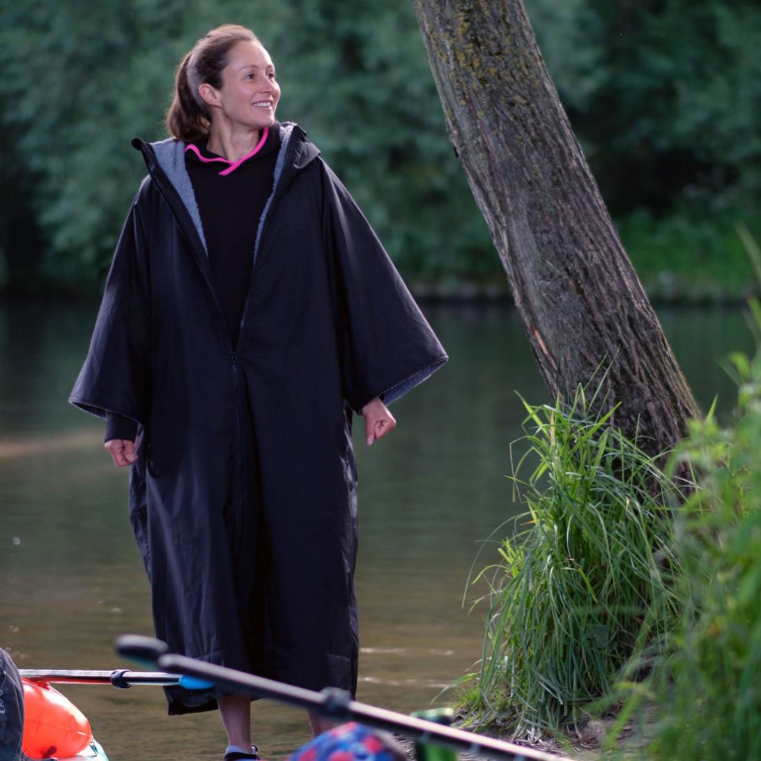 Fleece Lined Changing Robe - variant[Short]