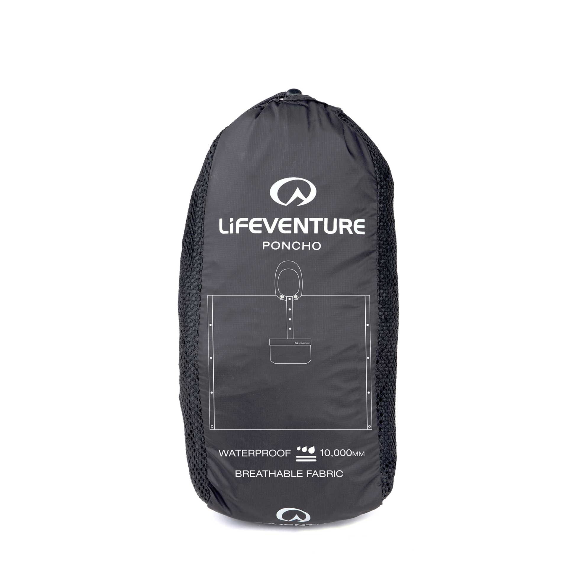 Waterproof Poncho - variant[Black]