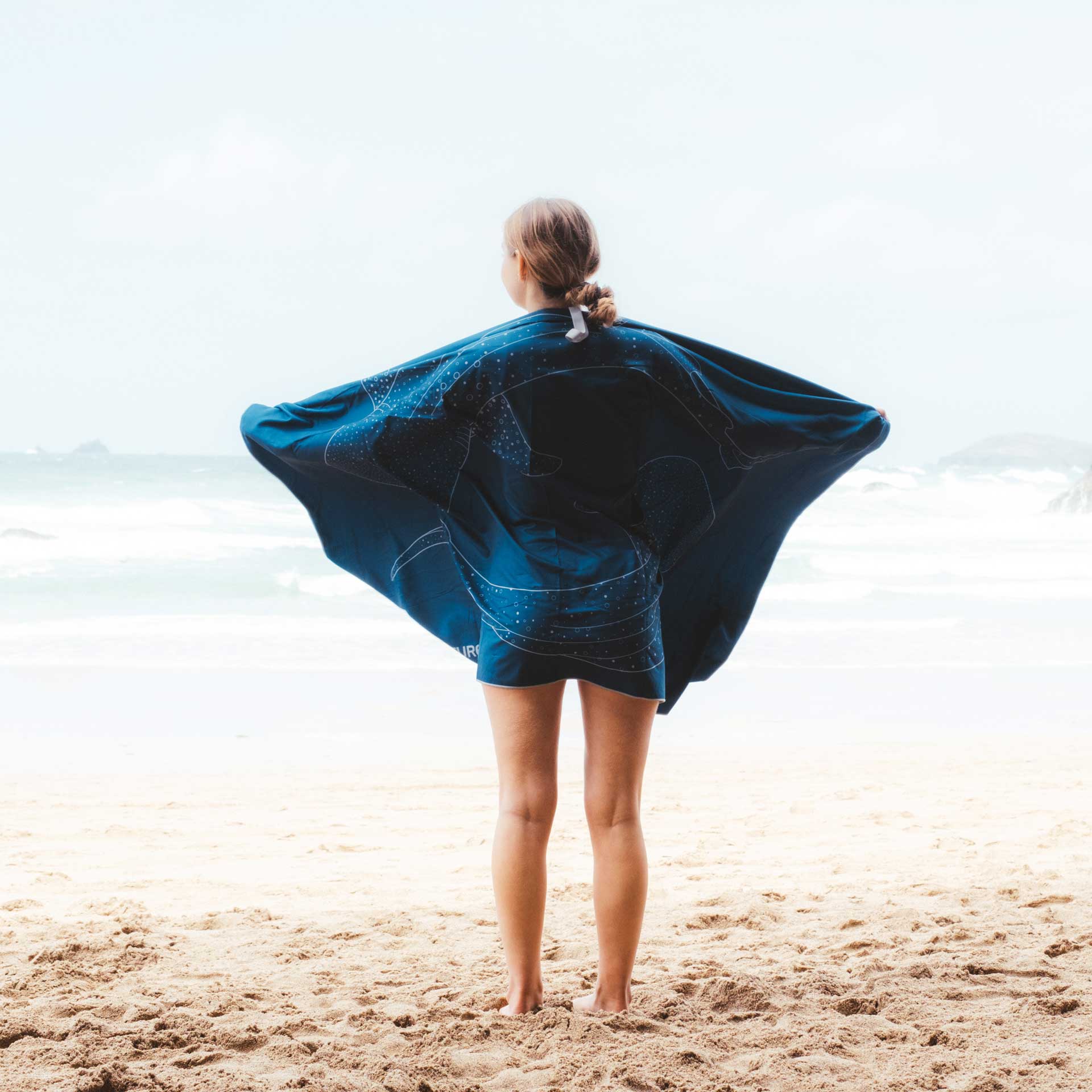 SoftFibre Recycled Towels - variant[Whale Shark]