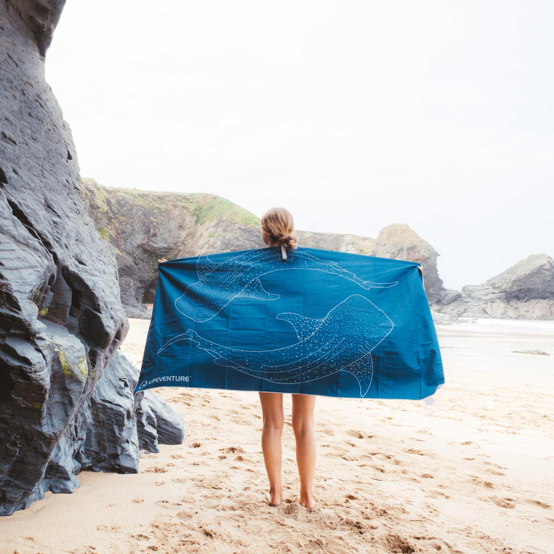 SoftFibre Recycled Towels - variant[Whale Shark]