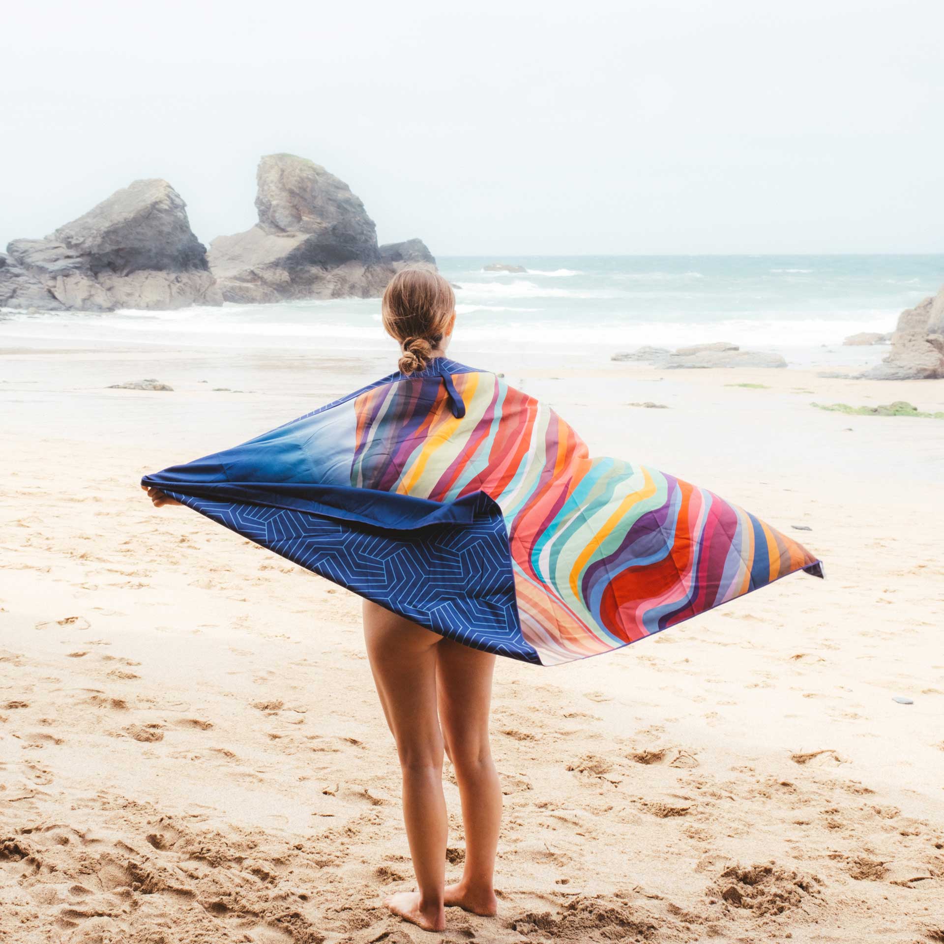 SoftFibre Recycled Towels - variant[Rainbow Mountain]