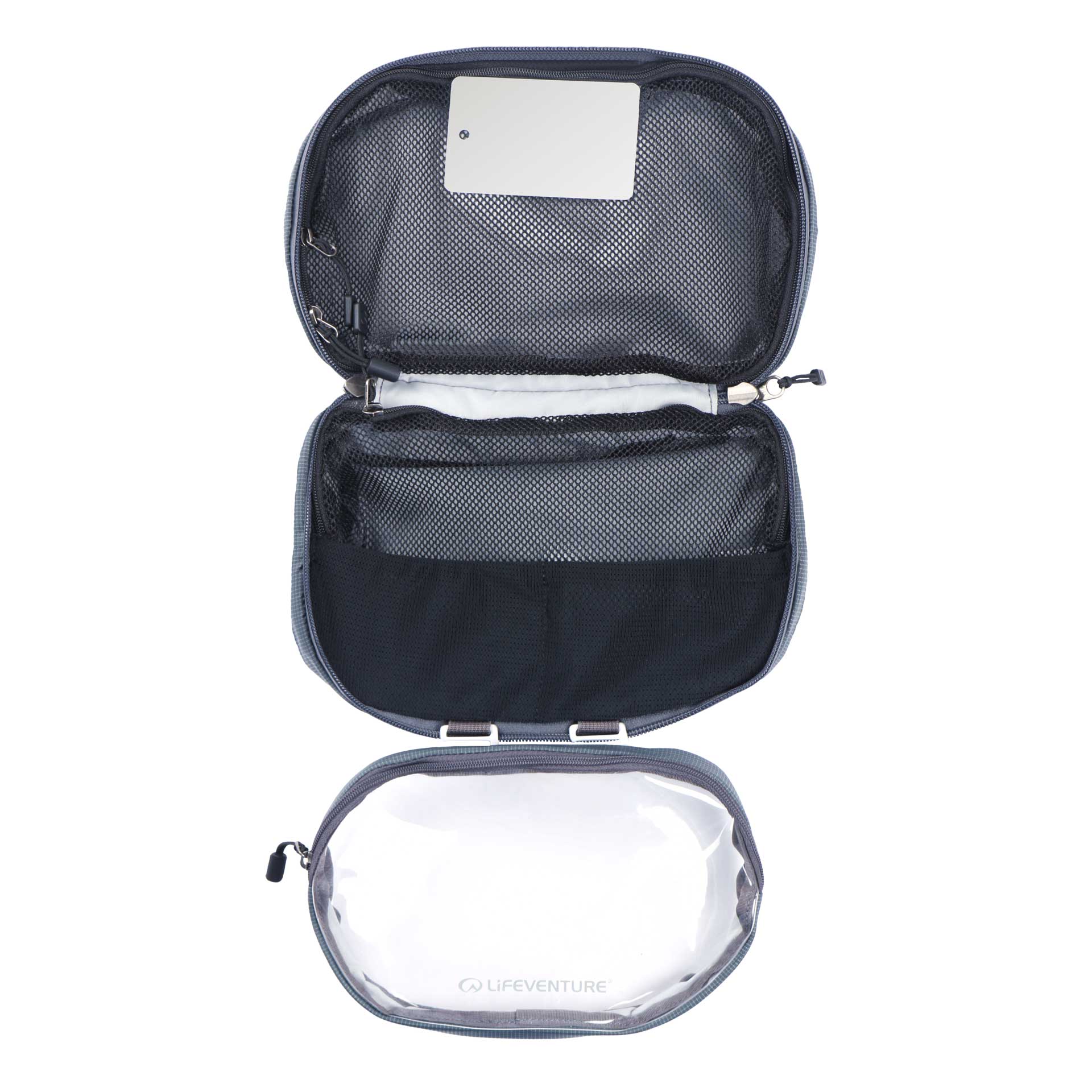 Folding Wash Bag - variant[Grey]