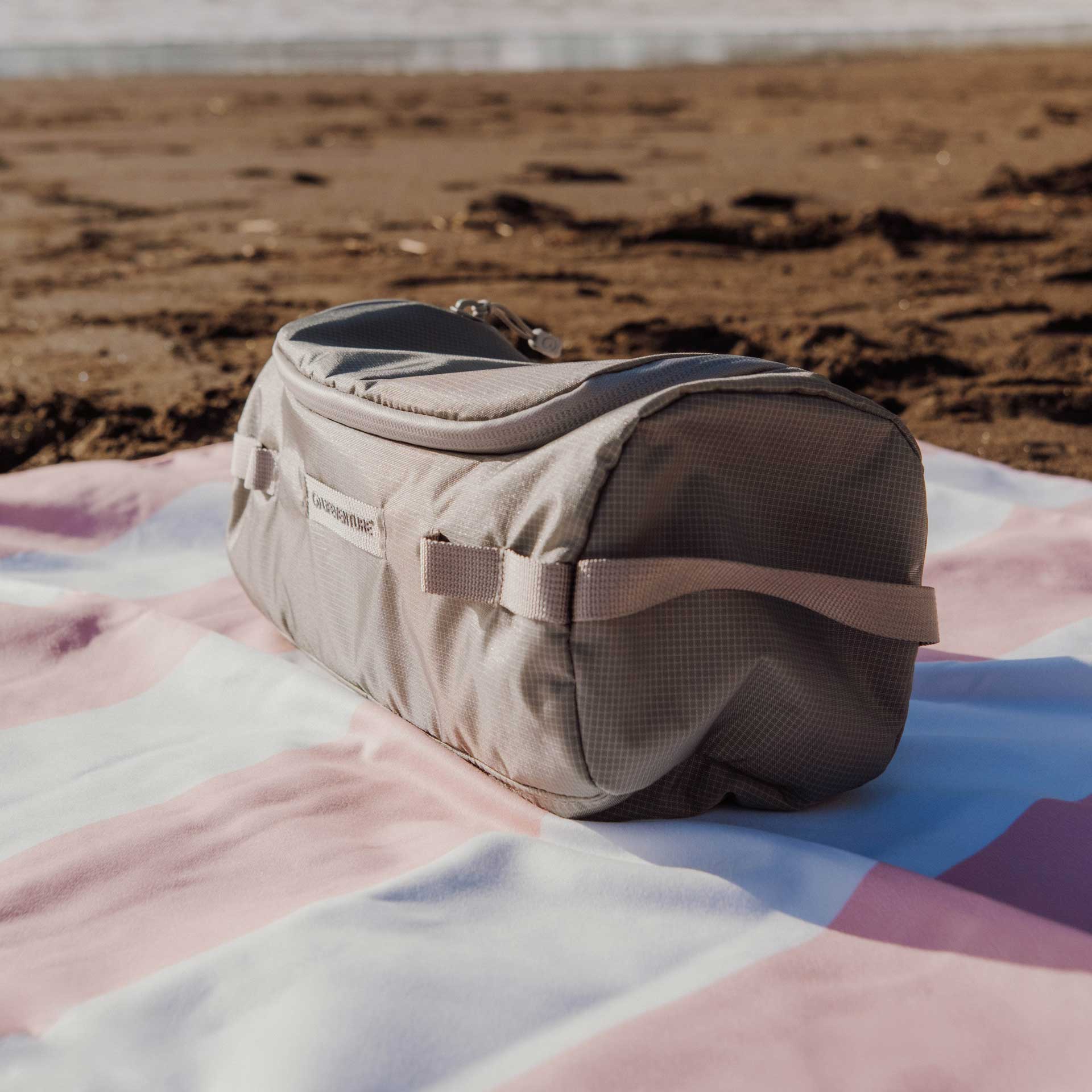 Barrel Wash Bag - variant[Grey]