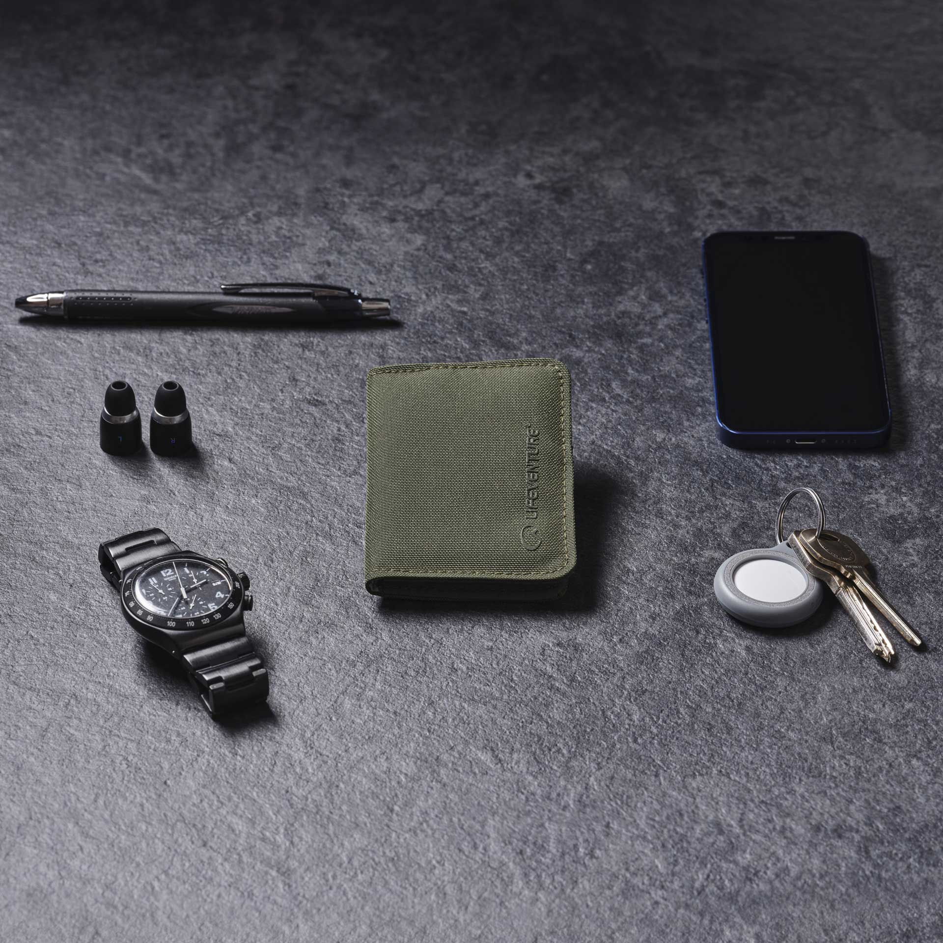 RFiD Card Wallet - variant[Olive]