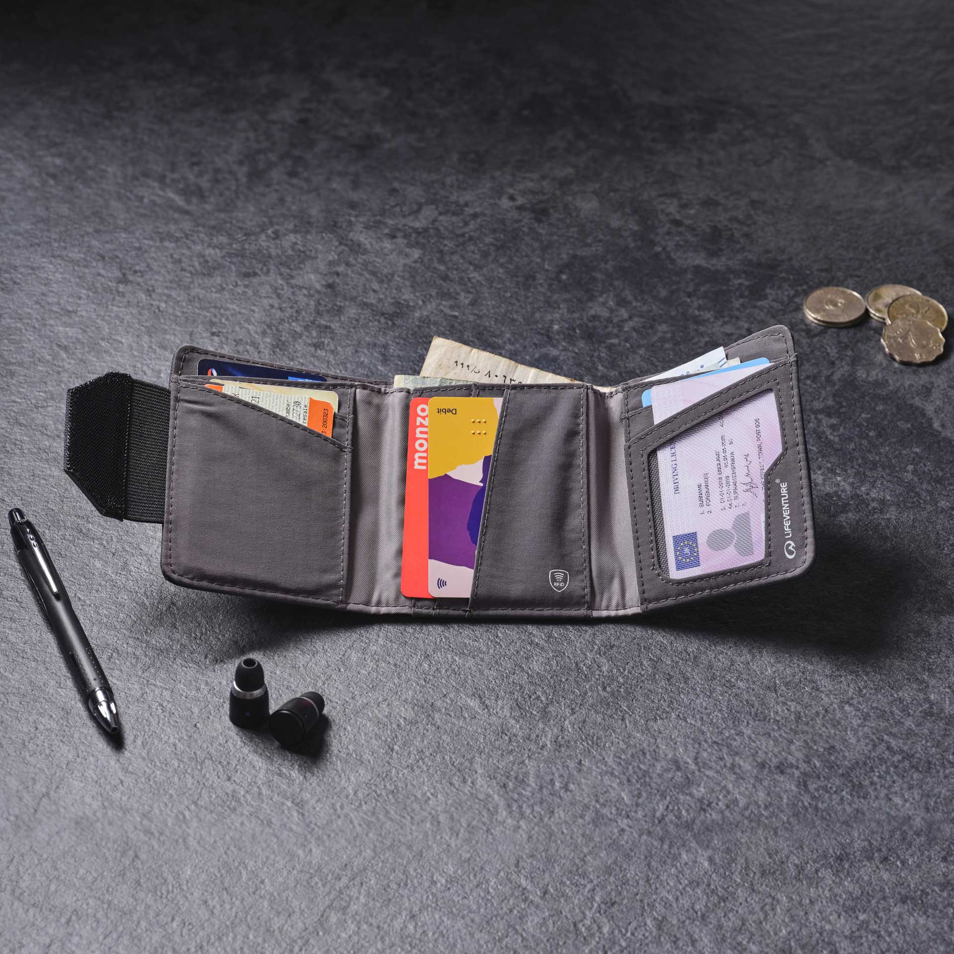 RFiD Wallet - variant[Grey]