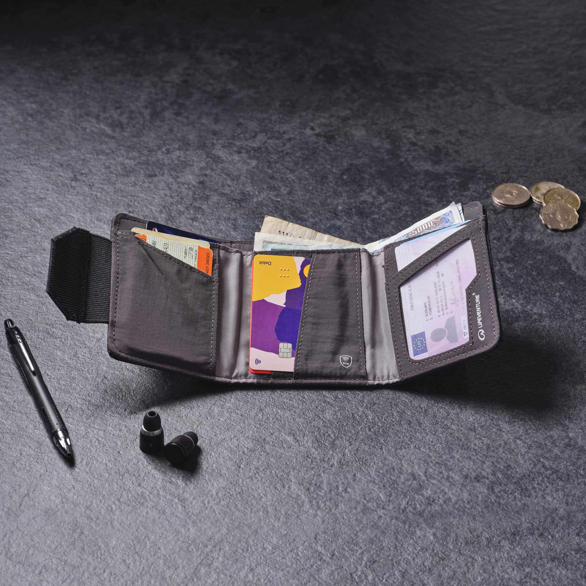 RFiD Wallet - variant[Navy]