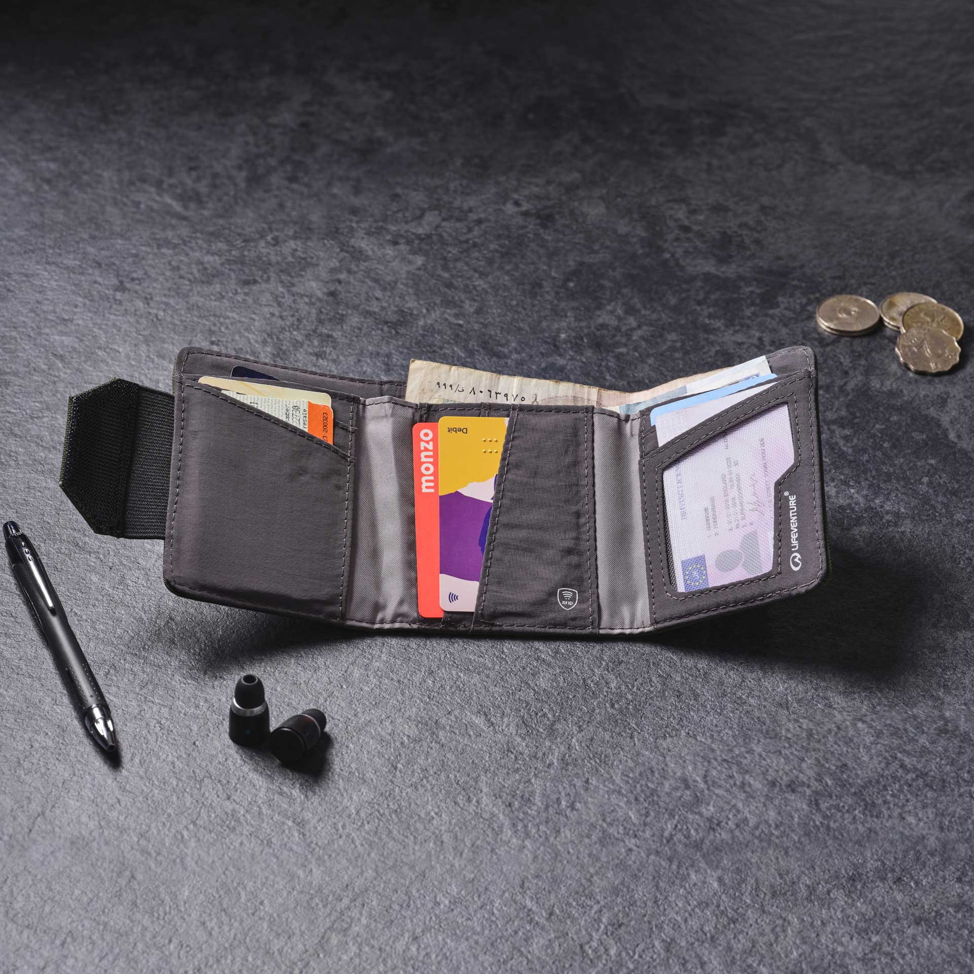 RFiD Wallet - variant[Olive]