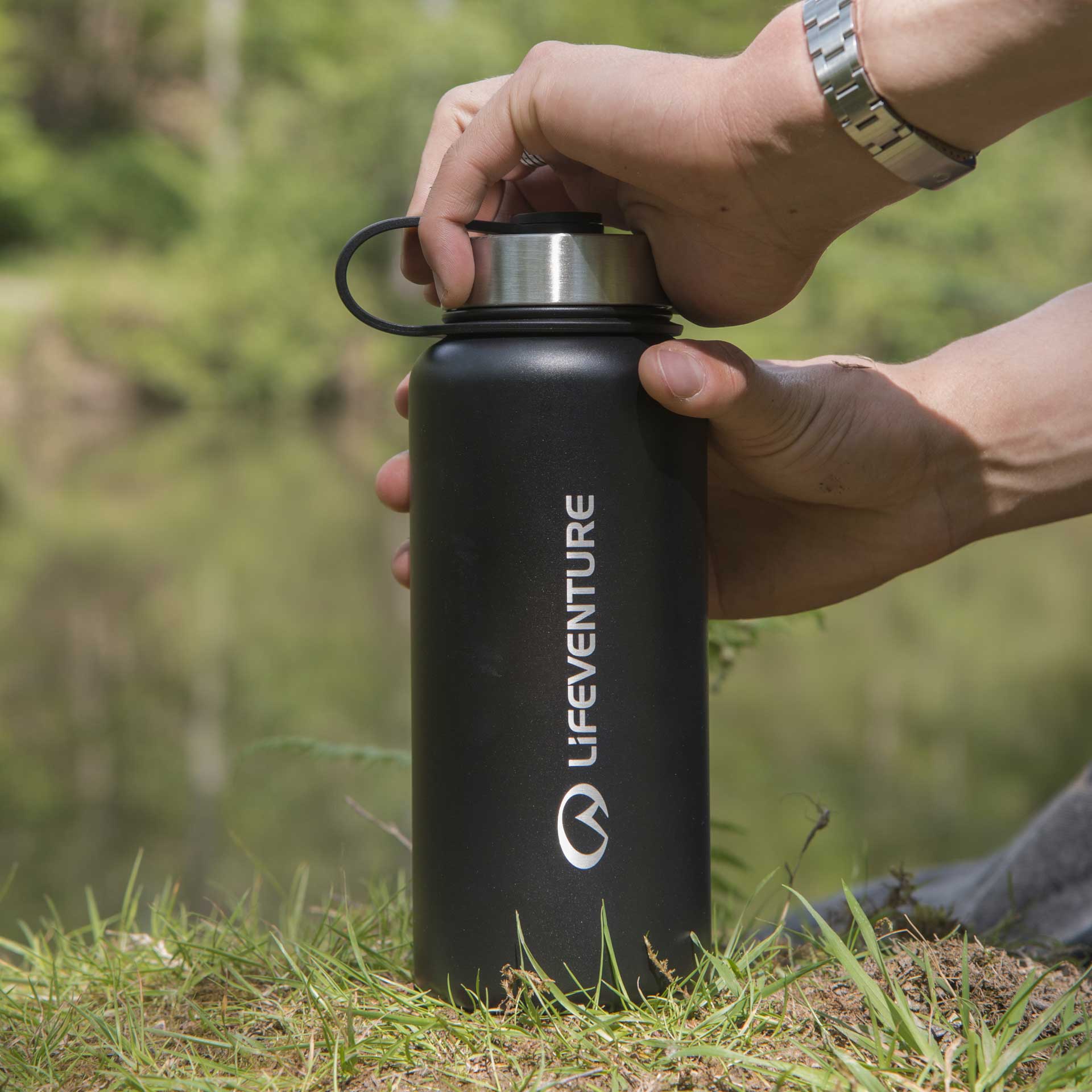 Stainless Steel Flask 1000ml | Lifeventure