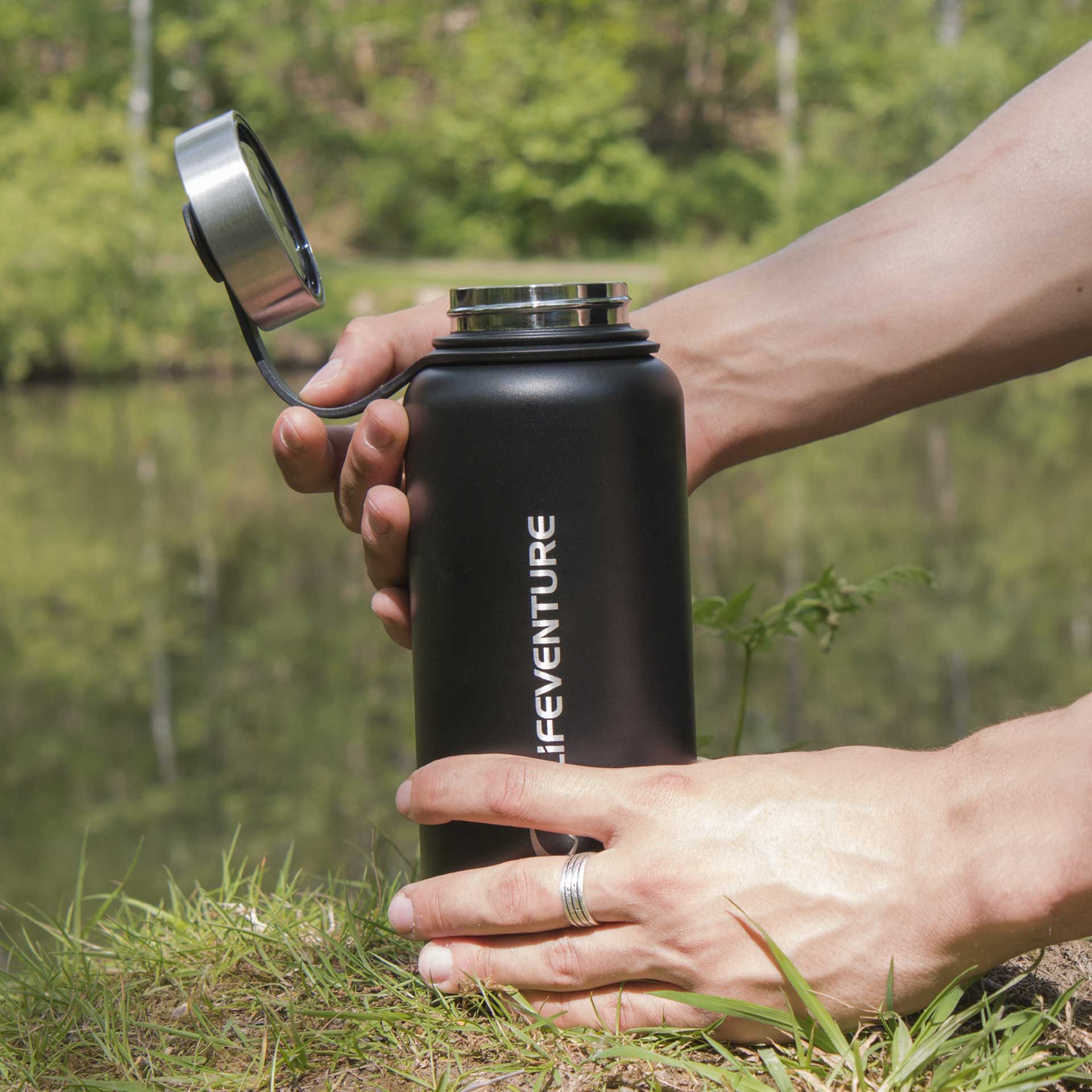 Stainless Steel Flask 1000ml | Lifeventure