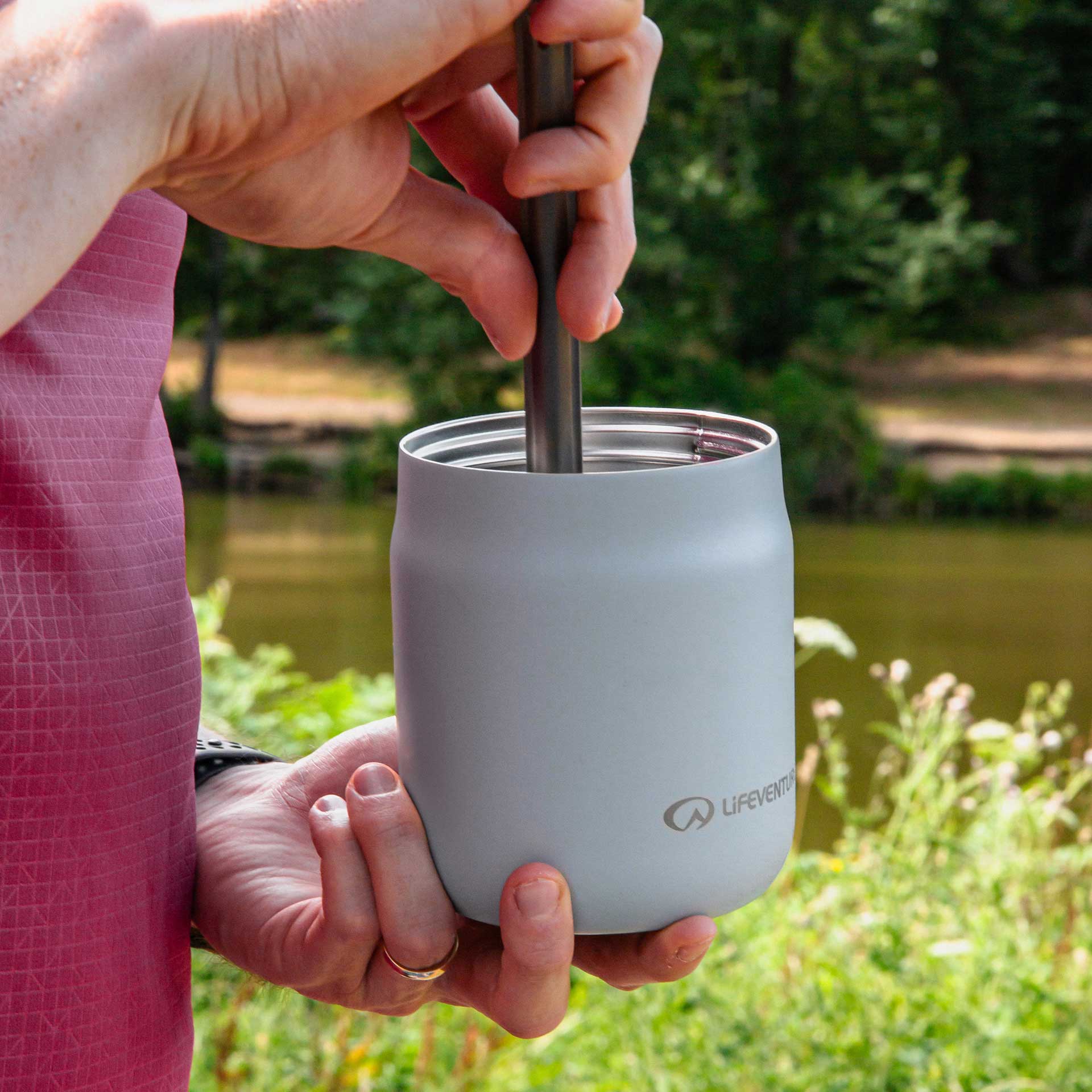 Food Flask - variant[Matt Light Grey]