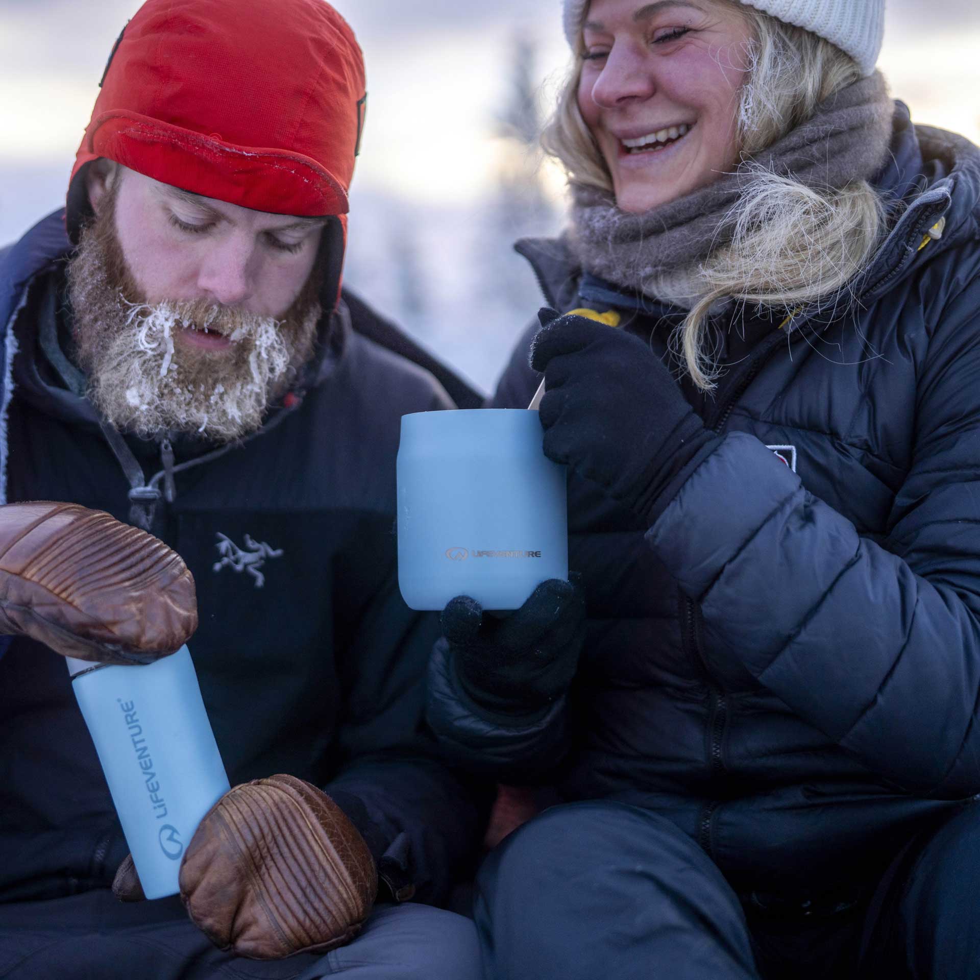 Food Flask - variant[Matt Ice Blue]