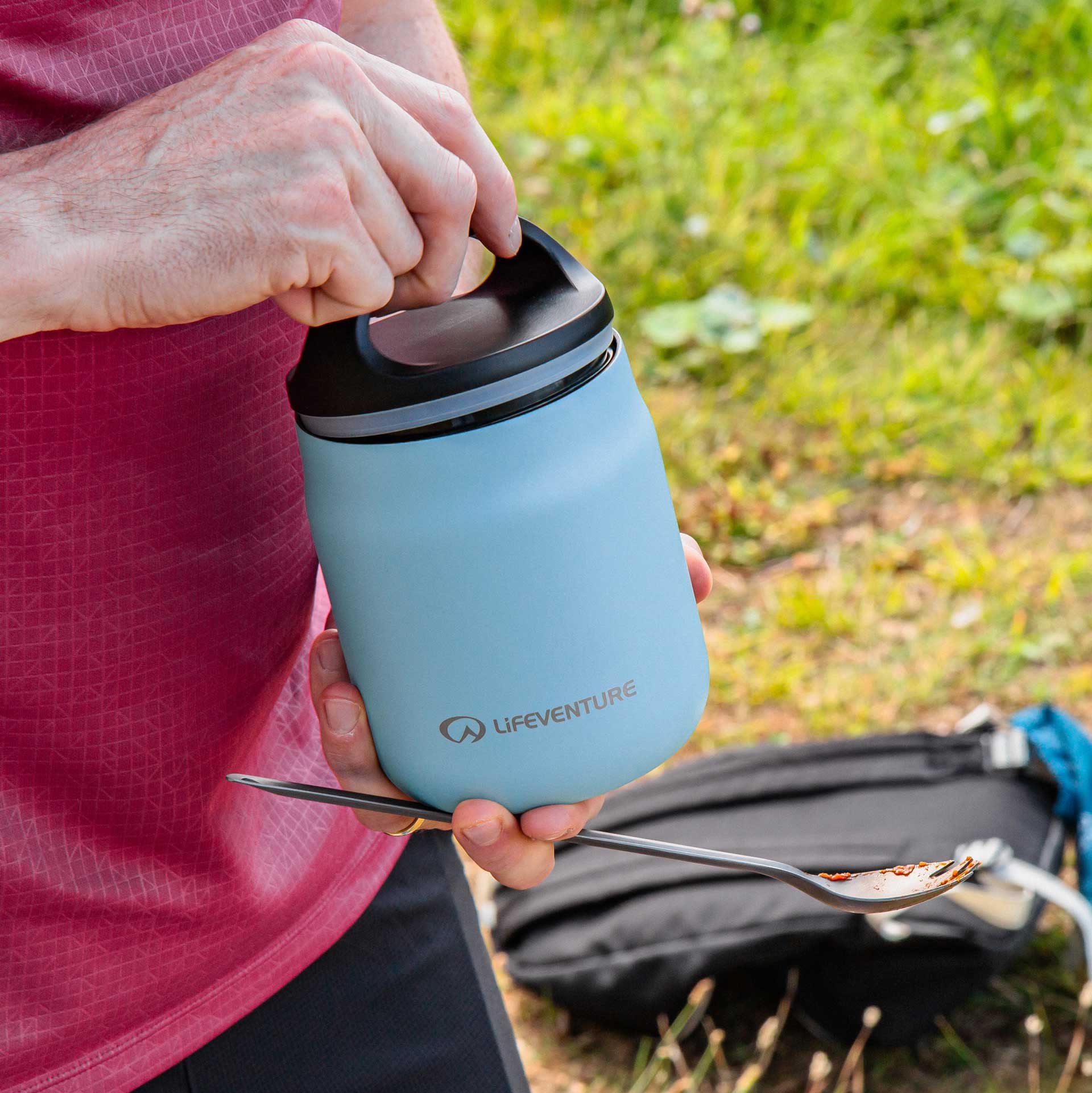 Food Flask - variant[Matt Ice Blue]