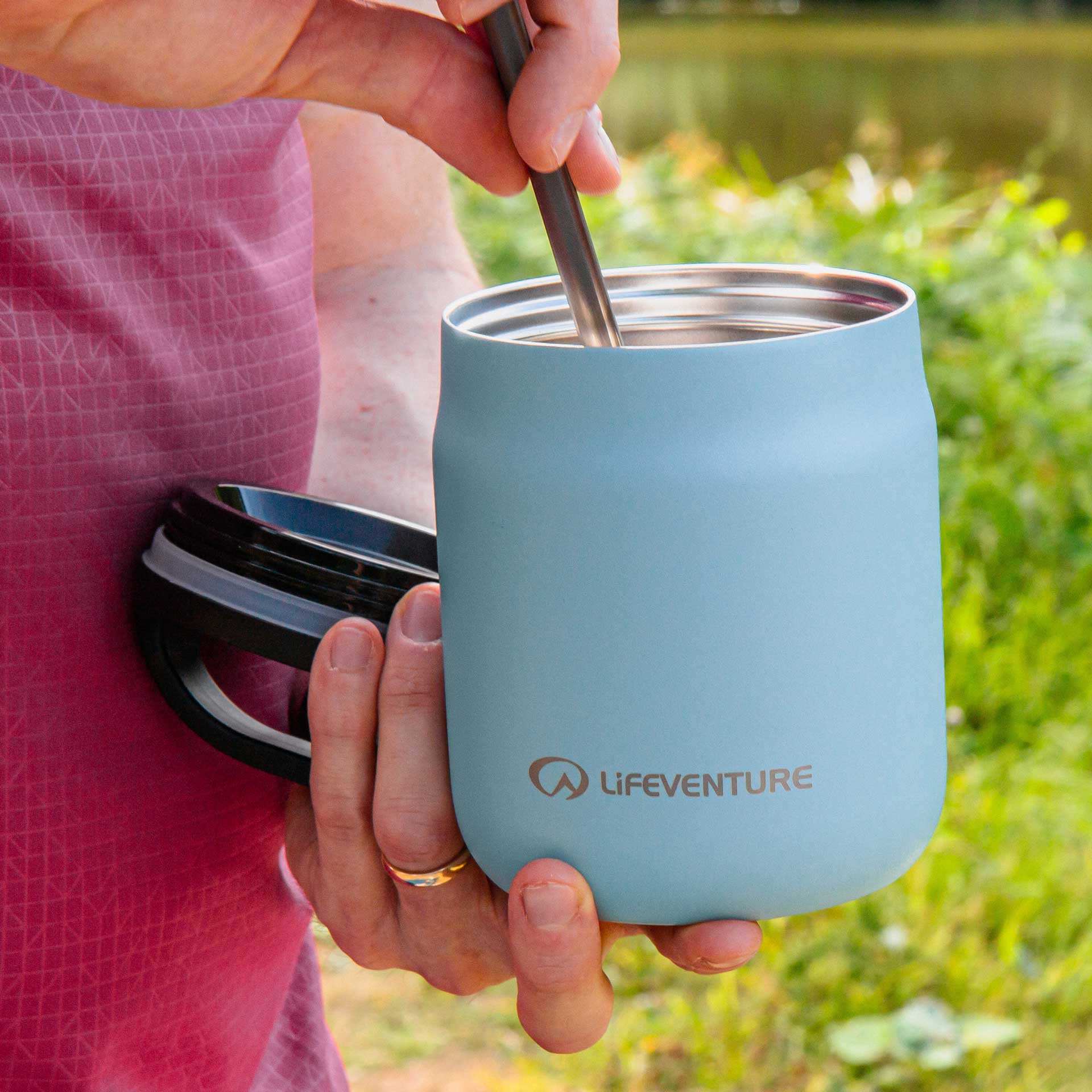 Food Flask - variant[Matt Ice Blue]