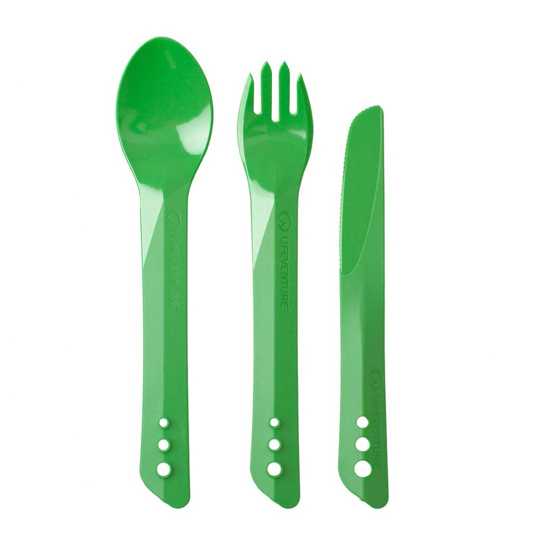 Ellipse Camping Cutlery - variant[Green]