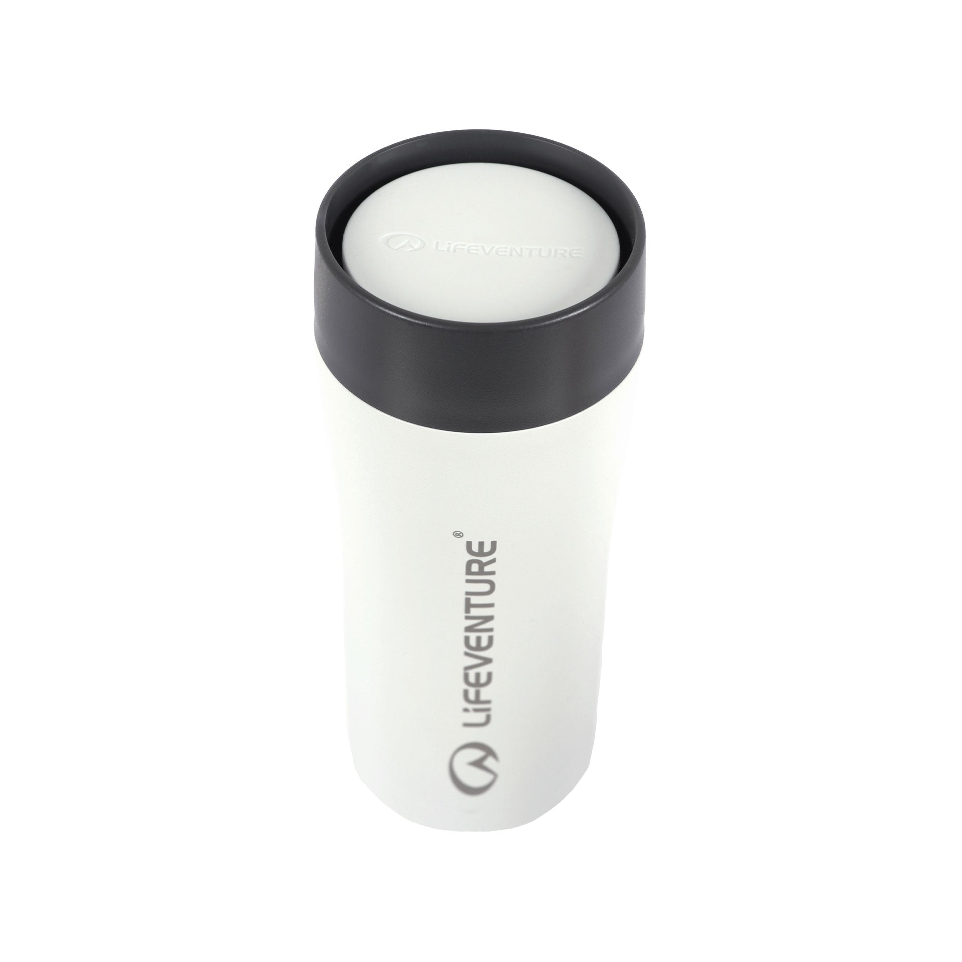 One-Touch Thermal Mug - variant[Light Grey]