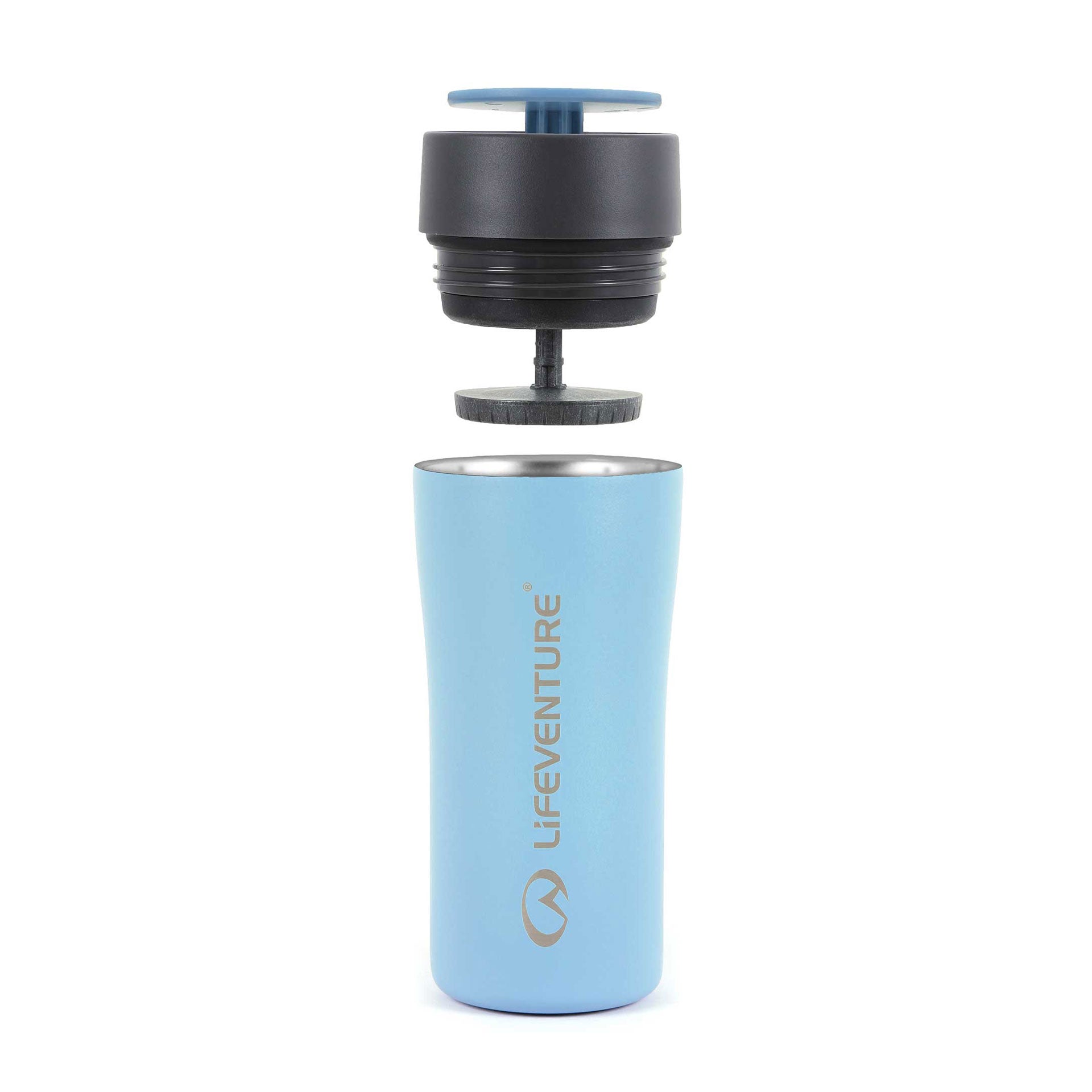 One-Touch Thermal Mug - variant[Ice Blue]