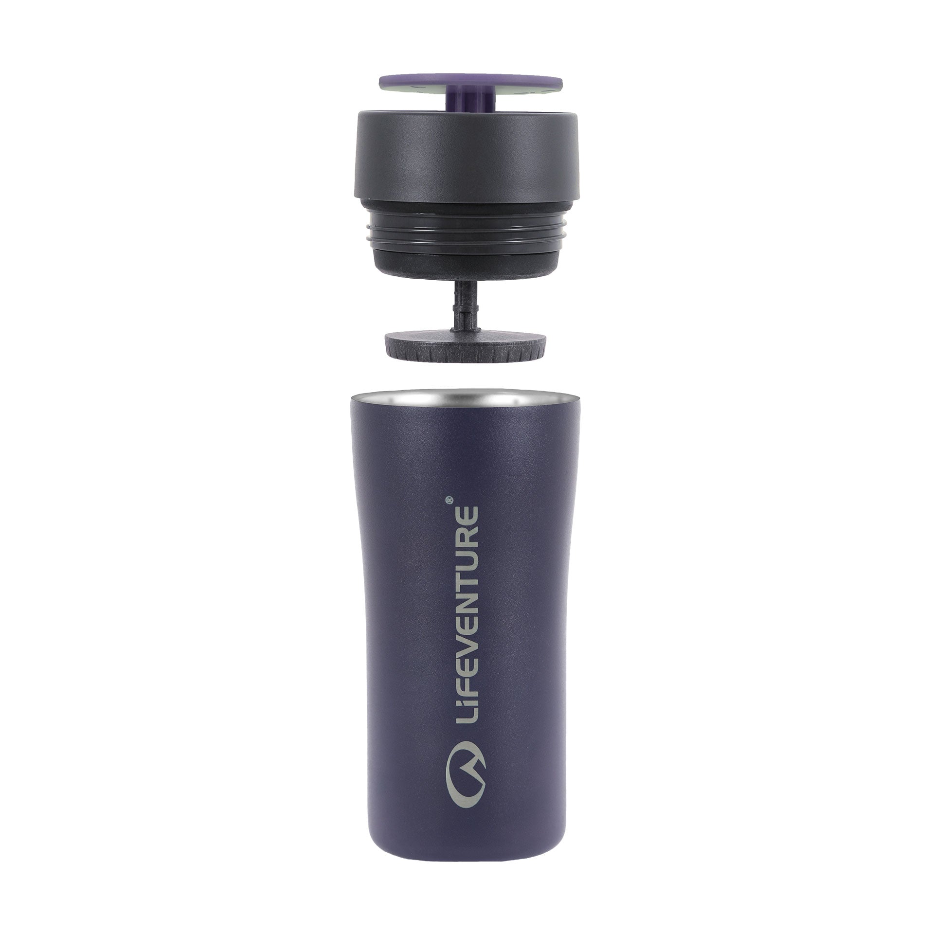 One-Touch Thermal Mug - variant[Purple]