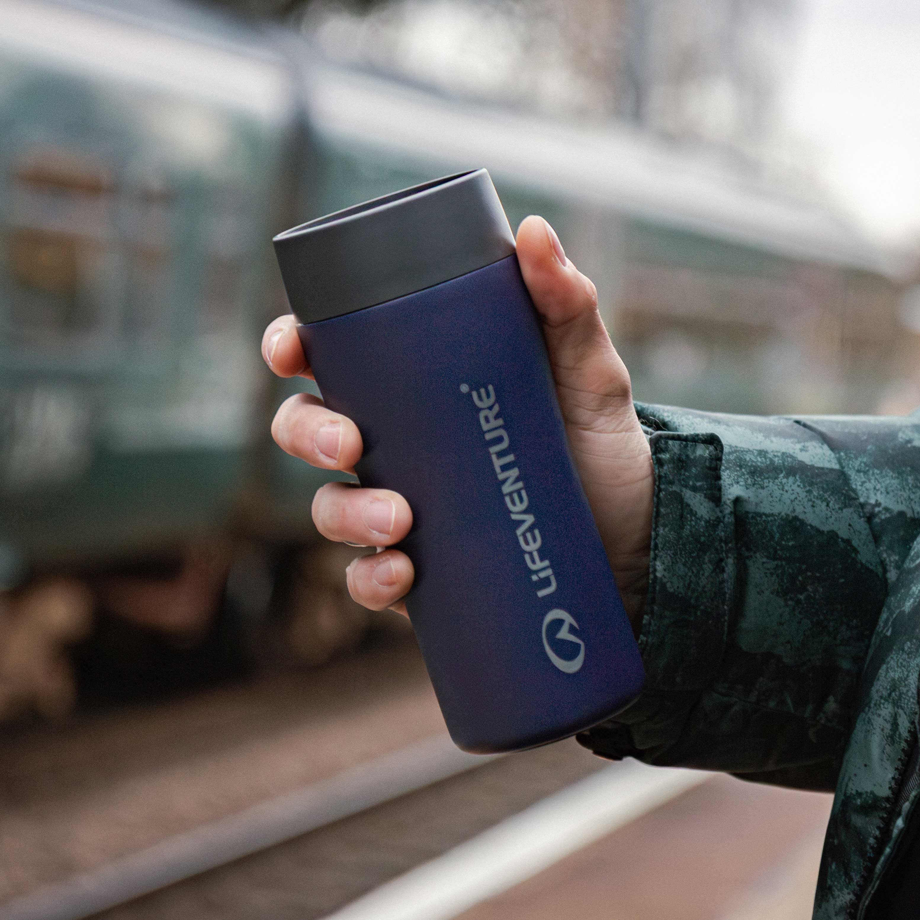 One-Touch Thermal Mug - variant[Purple]