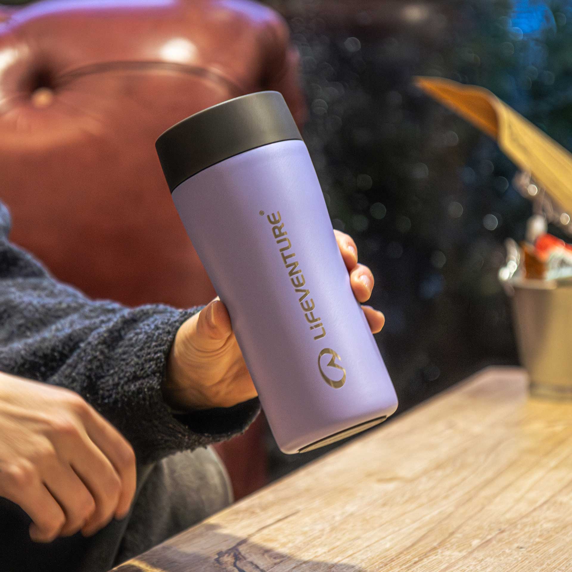 One-Touch Thermal Mug - variant[Lavender]