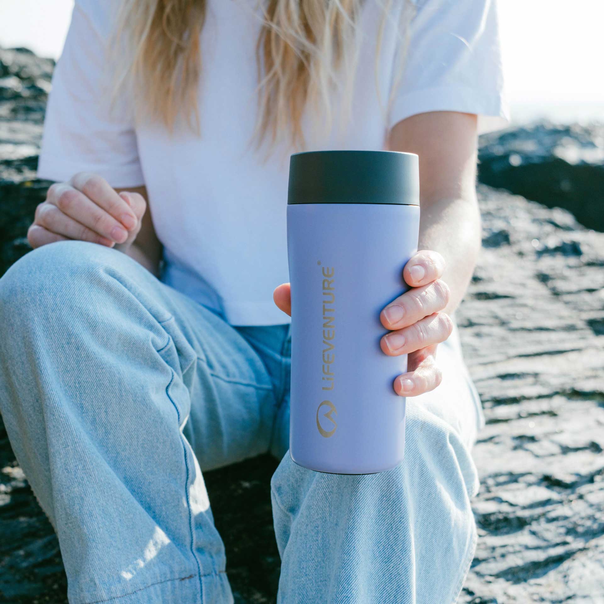 One-Touch Thermal Mug - variant[Lavender]