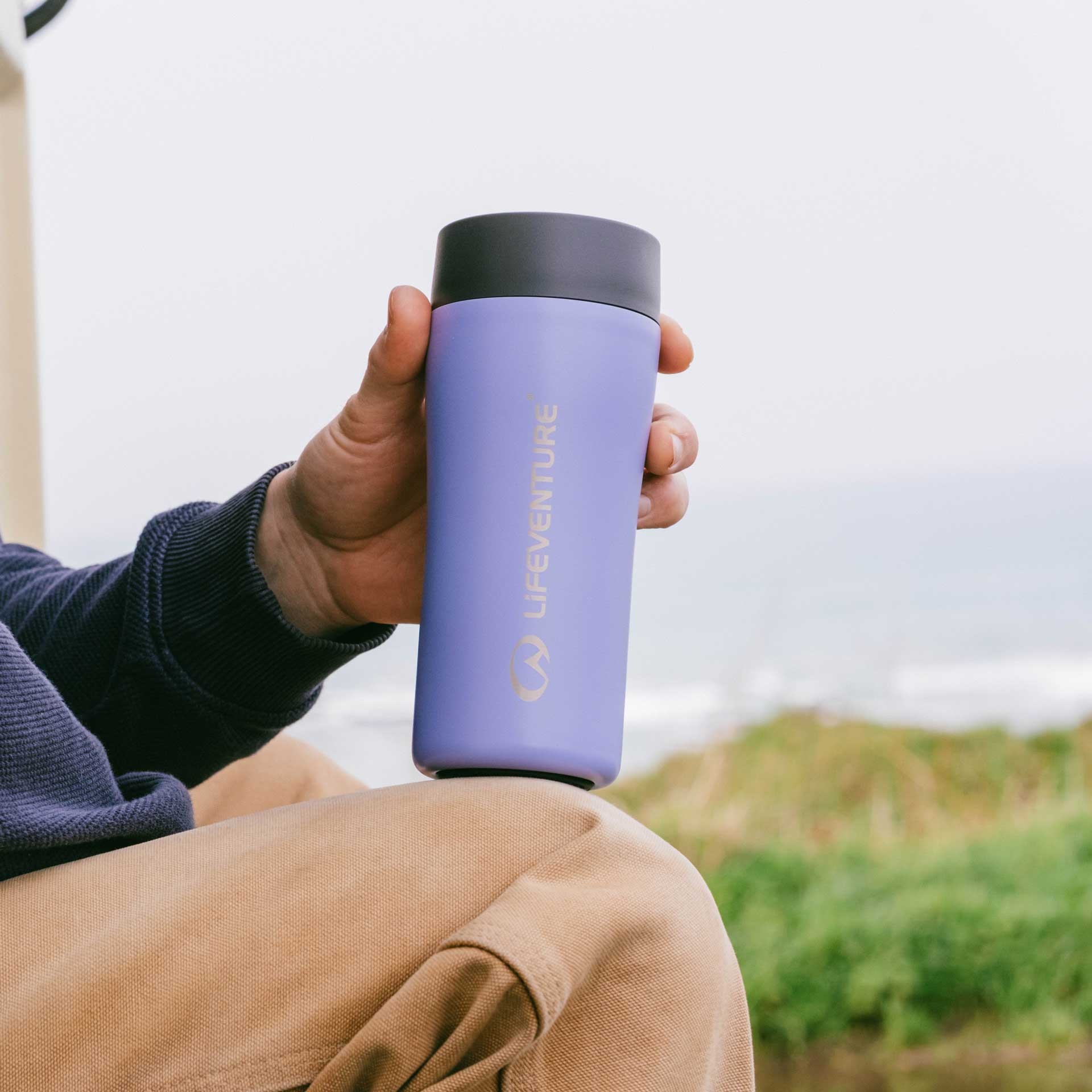 One-Touch Thermal Mug - variant[Lavender]