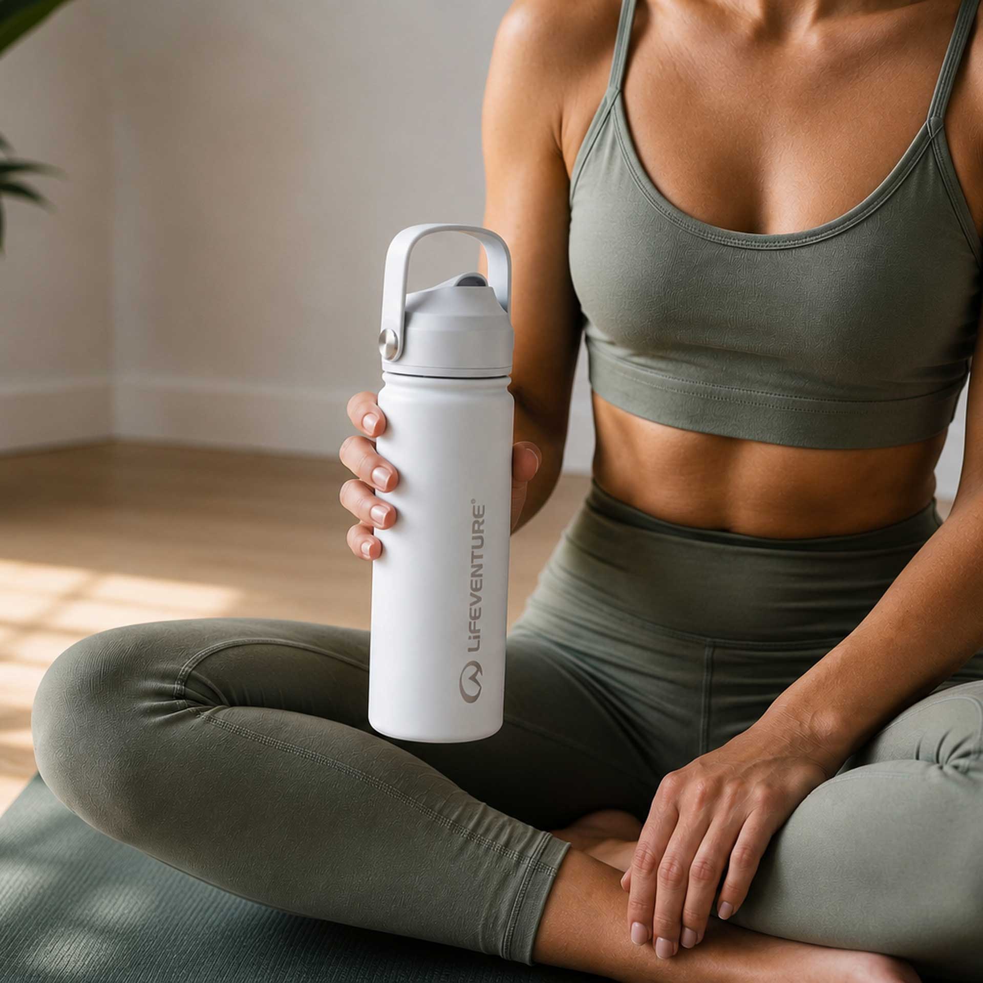 Flip-Top Flask - variant[Light Grey]