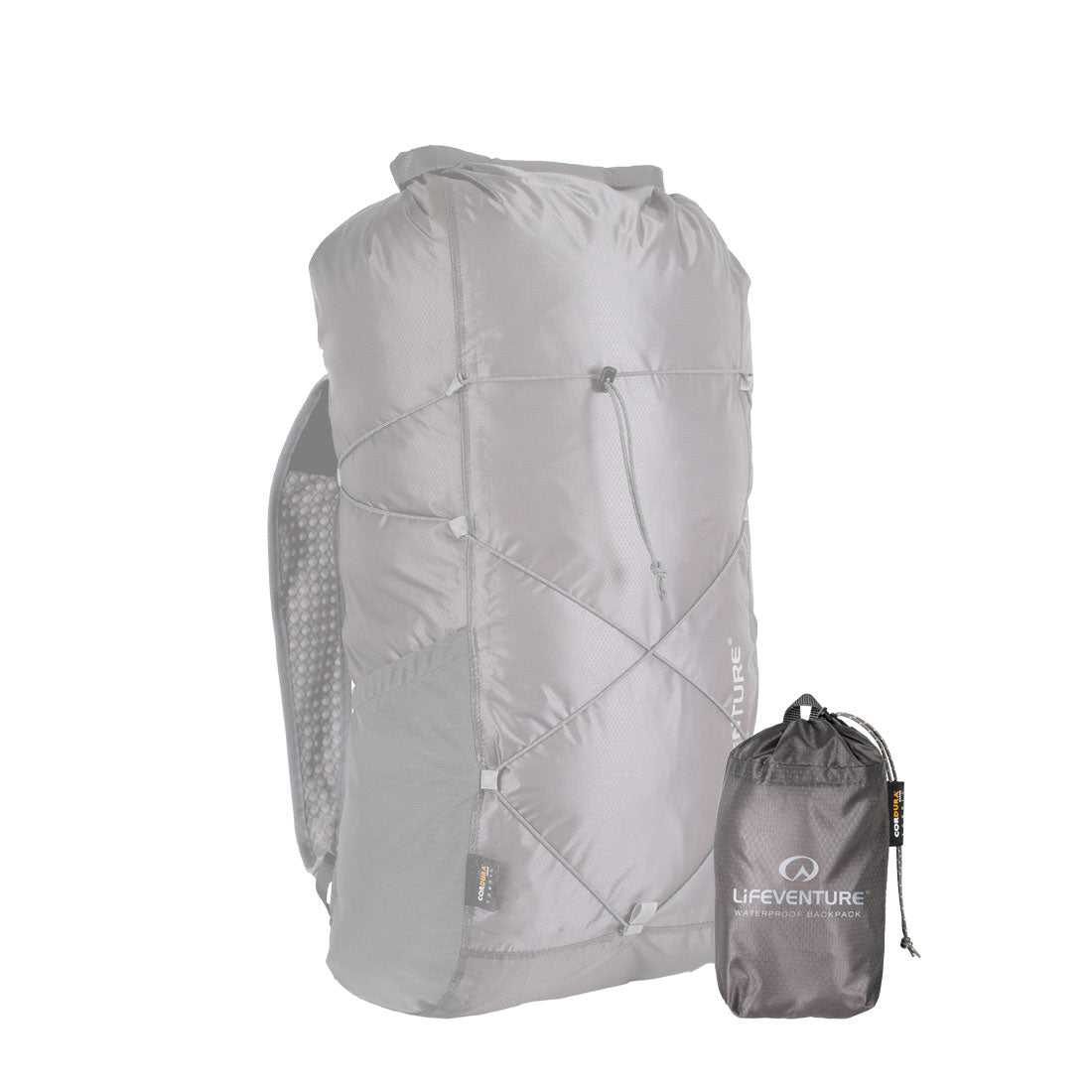 Packable Backpack 16L: Black or Orange - DryFoxCo
