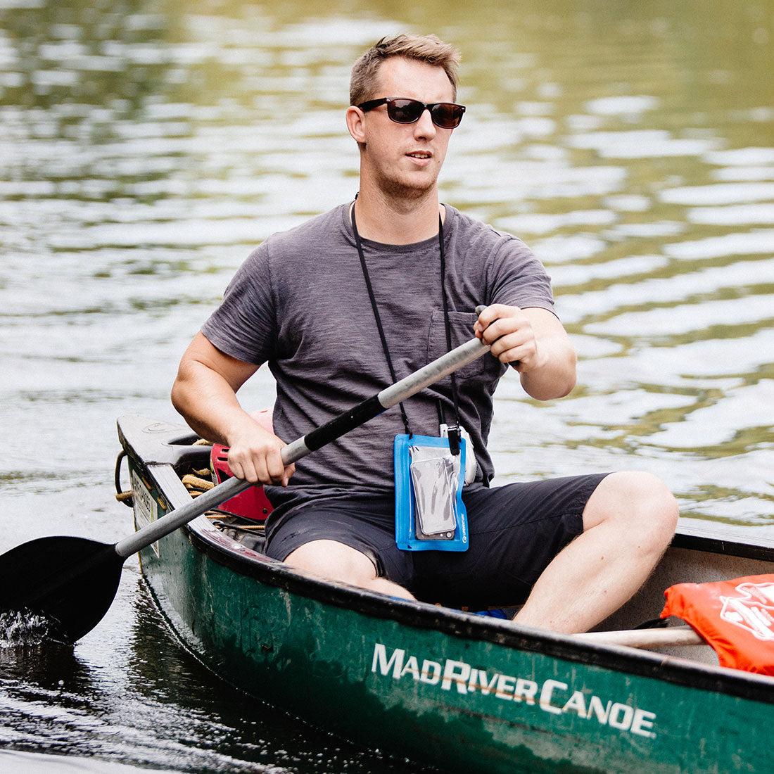 Waterproof case clearance for canoeing