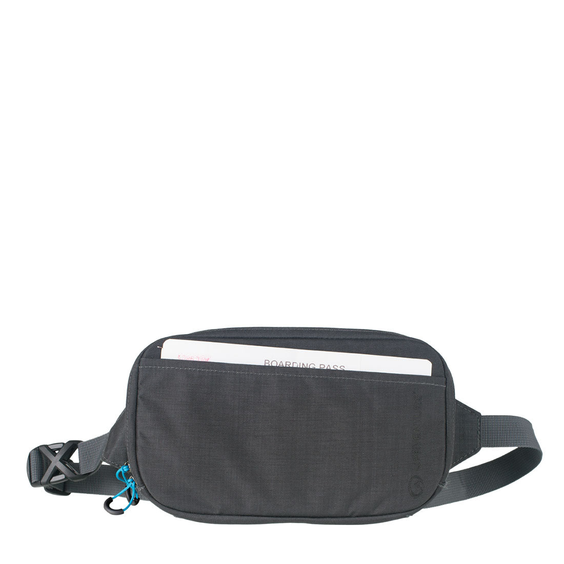 RFiD Travel Belt Pouch (Grey)