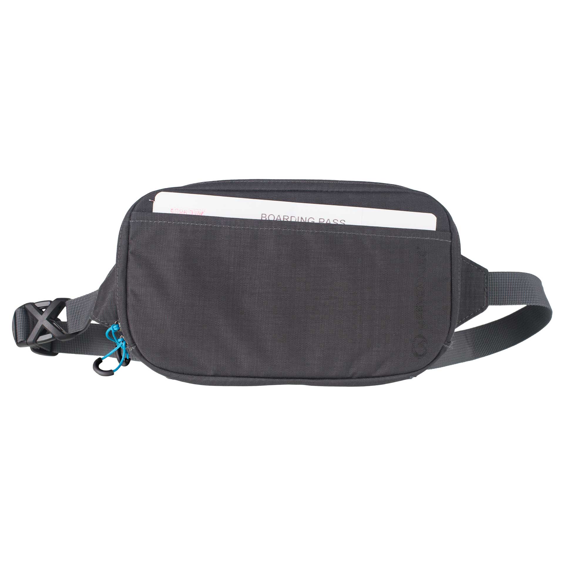 RFiD Travel Belt Pouch (Grey)