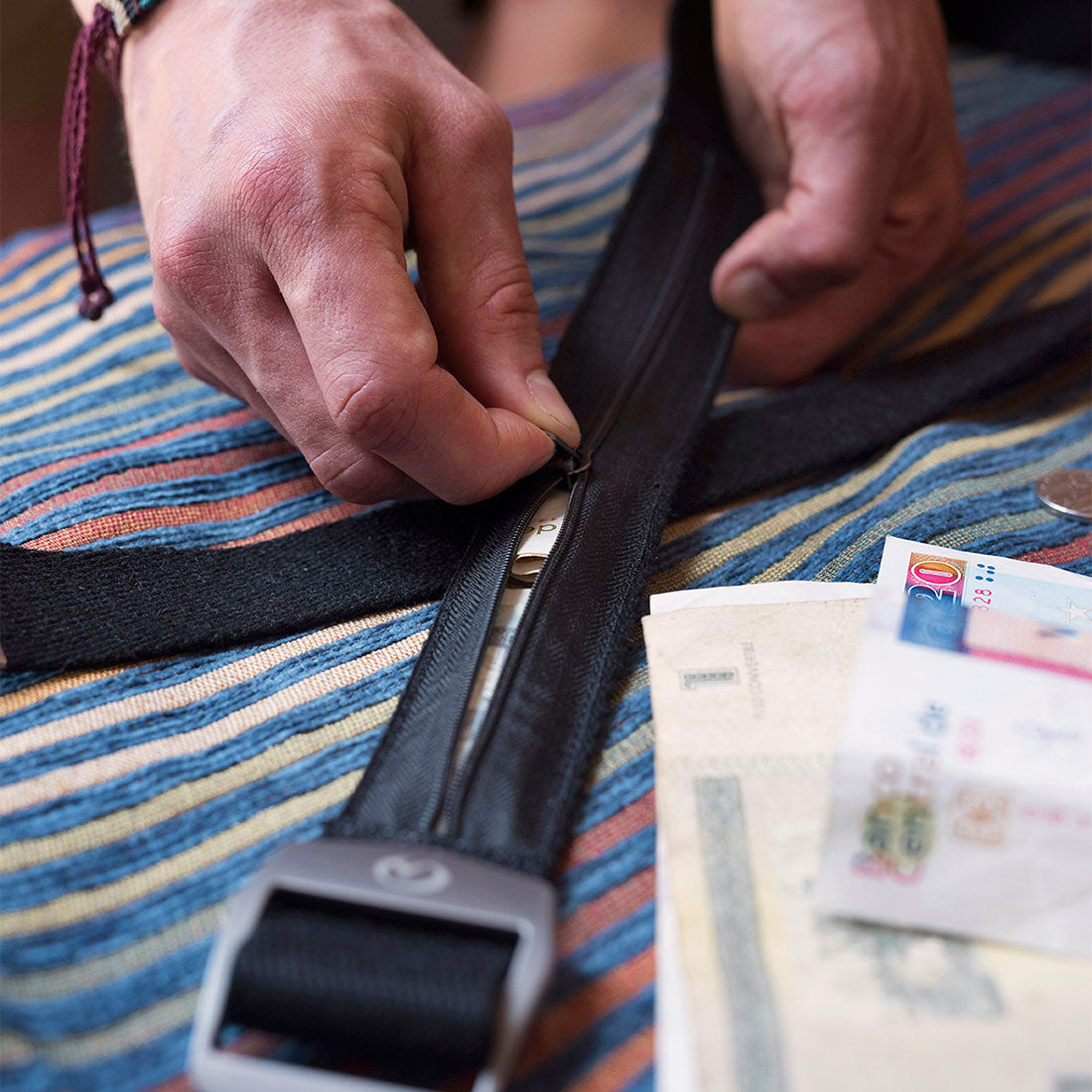 Travel Money Belts (Black)